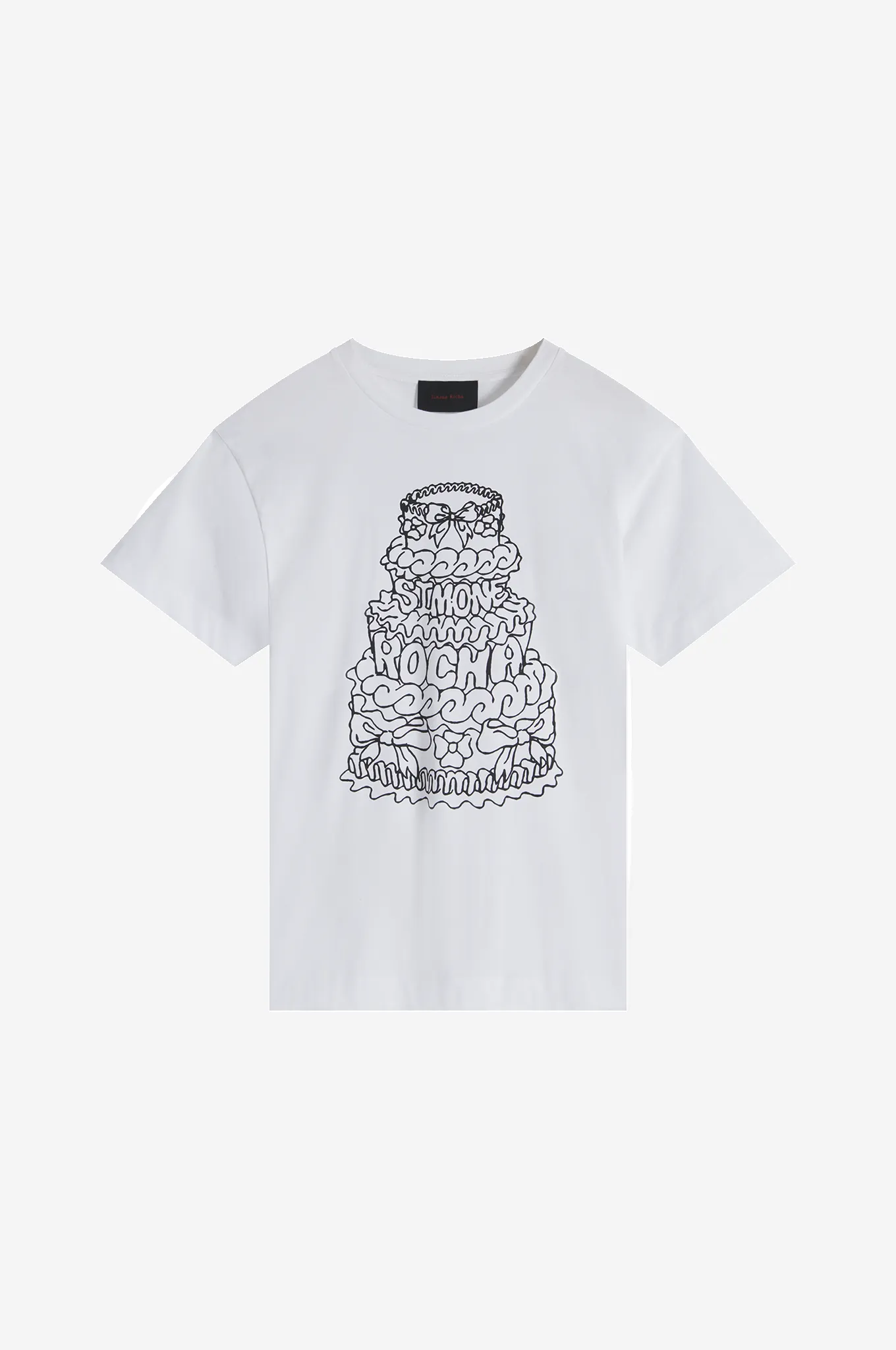 Cake Print T-Shirt sold by Simone Rocha