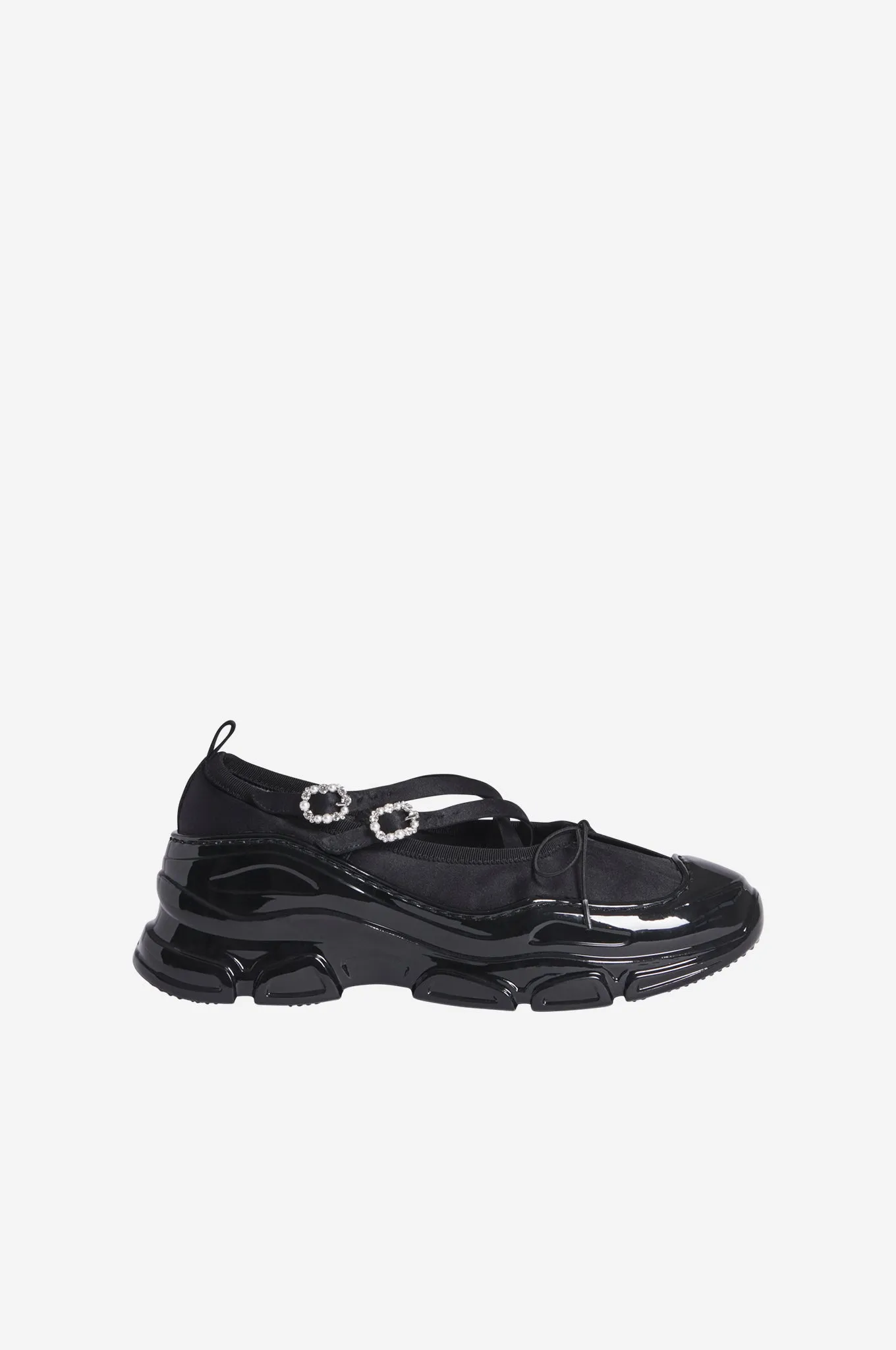 Crystal Buckle Tracker Ballerina sold by Simone Rocha
