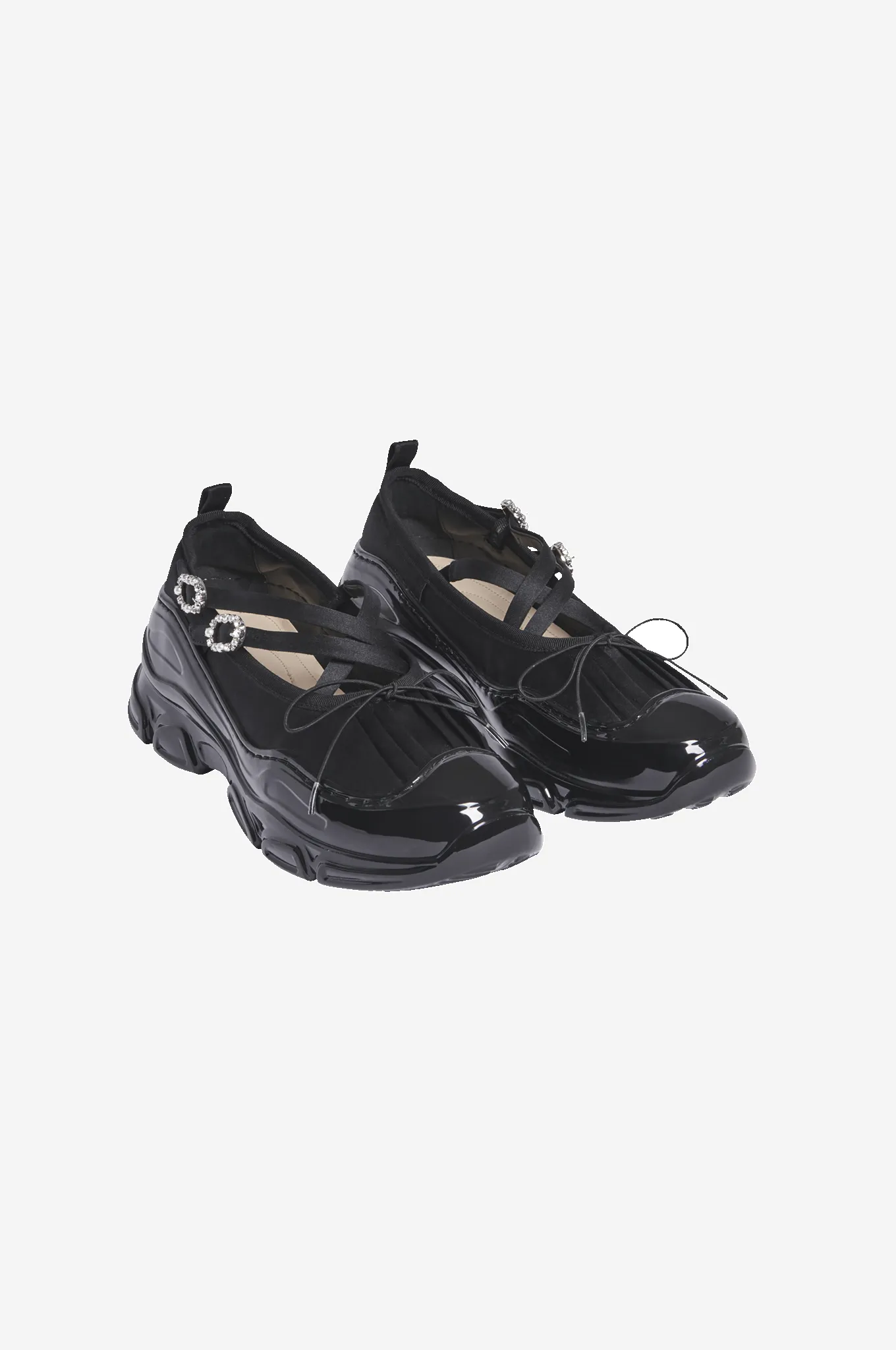 Crystal Buckle Tracker Ballerina sold by Simone Rocha product image thumbnail 3