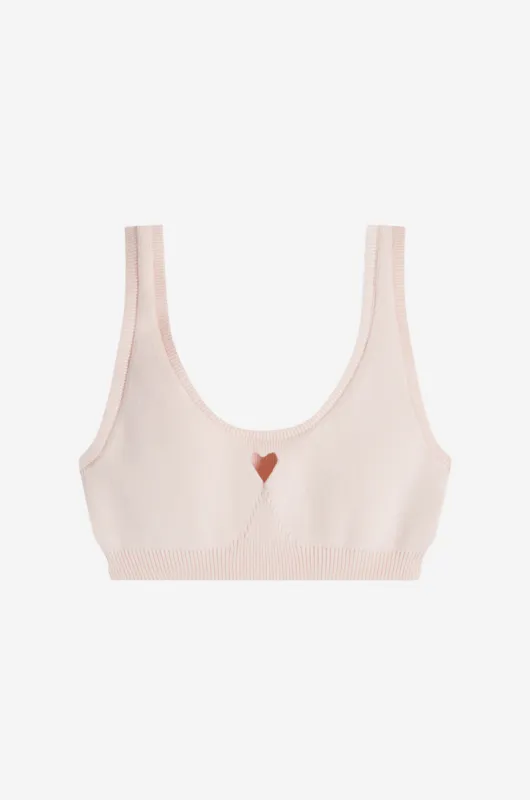 Cut Out Love Heart Bra sold by Simone Rocha