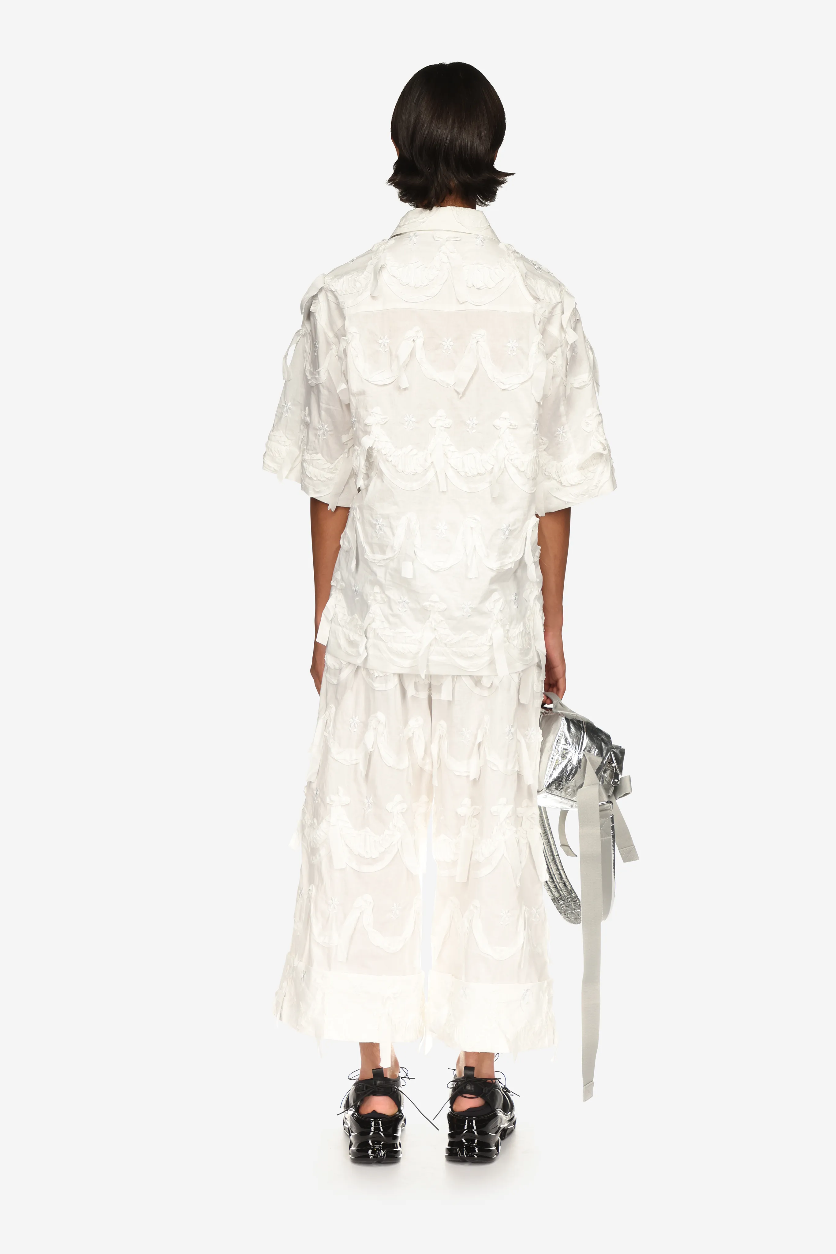 Relaxed Short Sleeve Shirt sold by Simone Rocha product image thumbnail 5