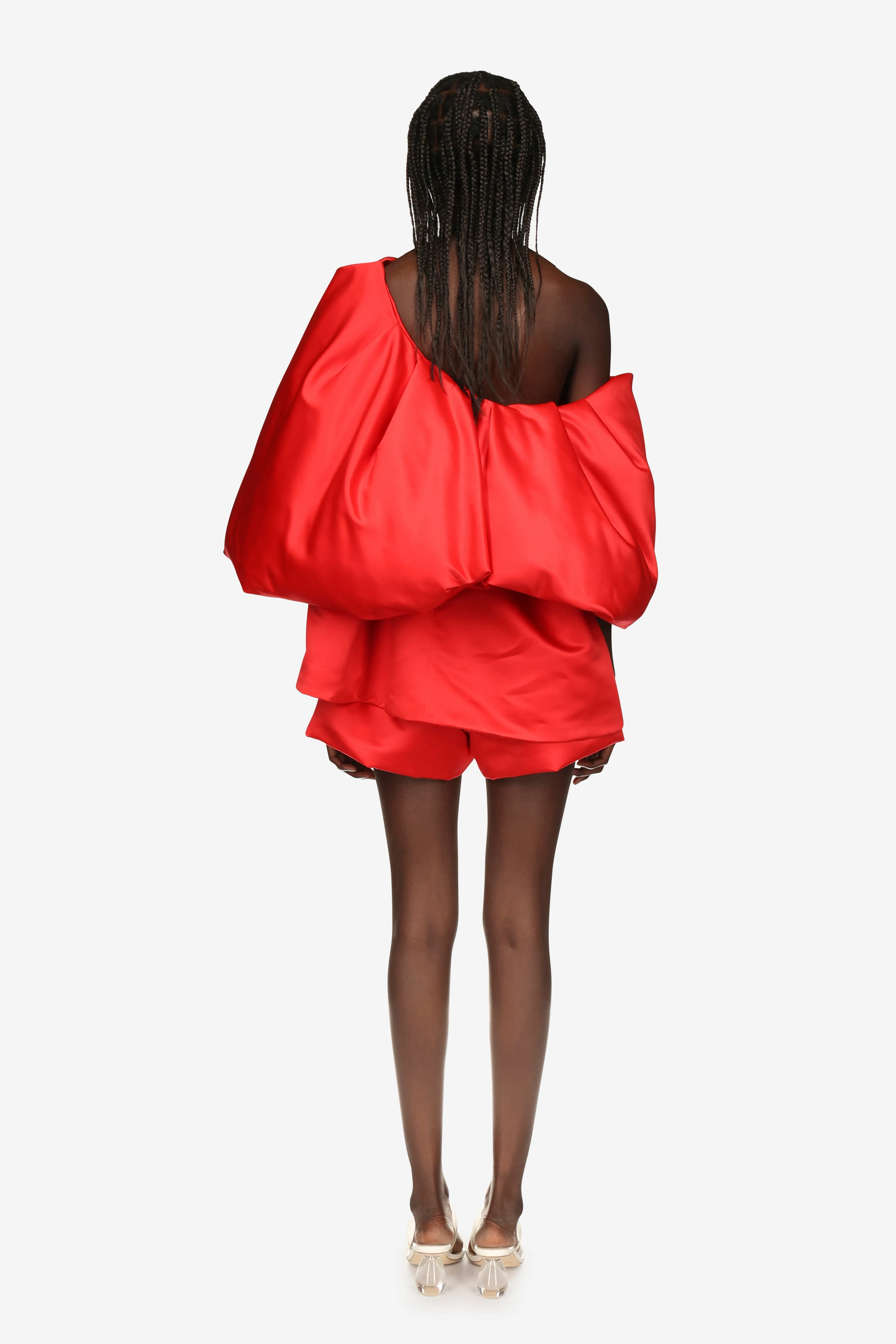 Gathered Big Bow Top sold by Simone Rocha product image thumbnail 3