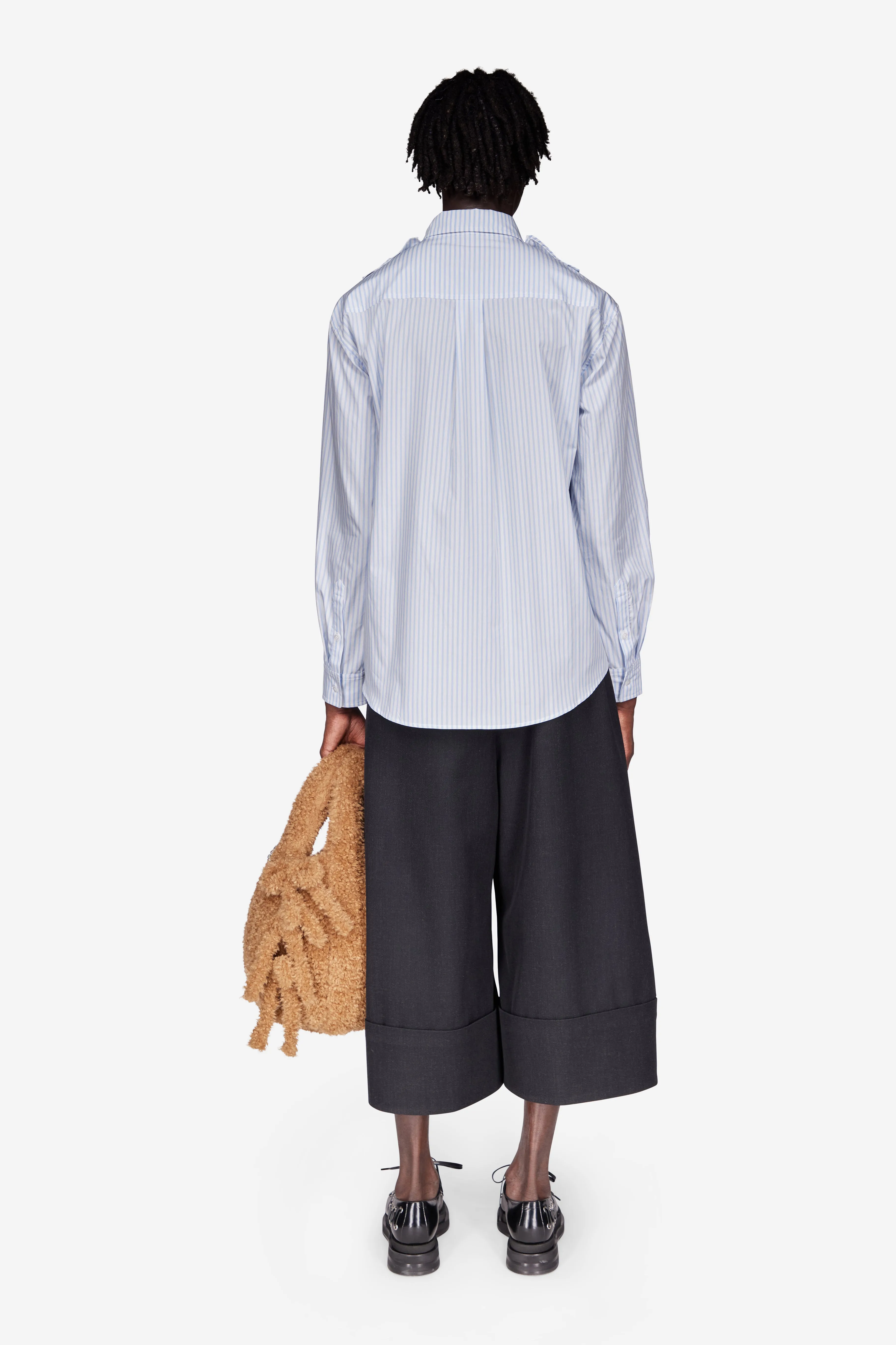 Beaded Inverted Seam Classic Fit Shirt sold by Simone Rocha product image thumbnail 3