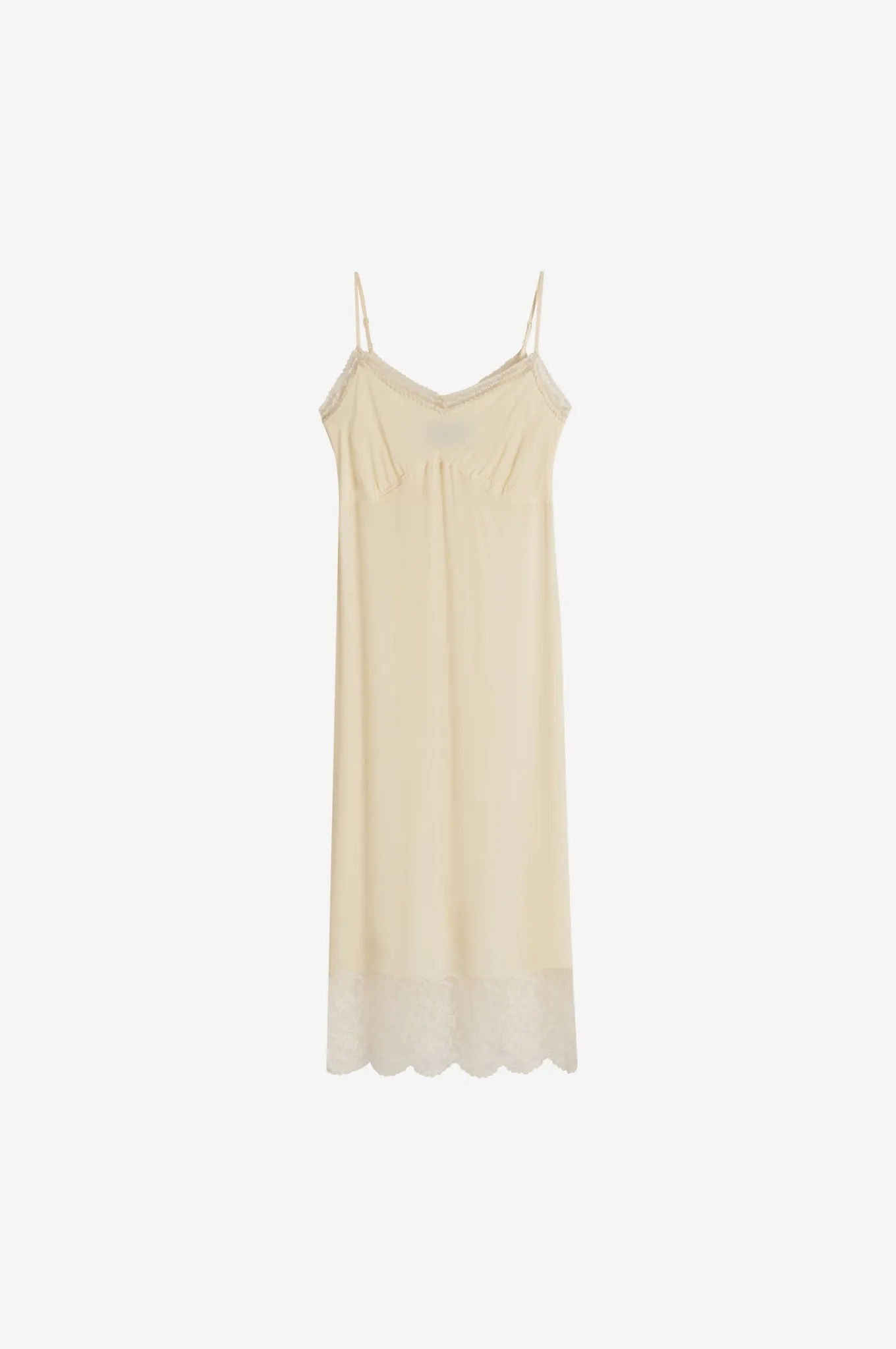 Deep Lace Trim Slip Dress sold by Simone Rocha