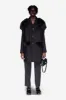Boxy Faux Fur Cap Coat sold by Simone Rocha