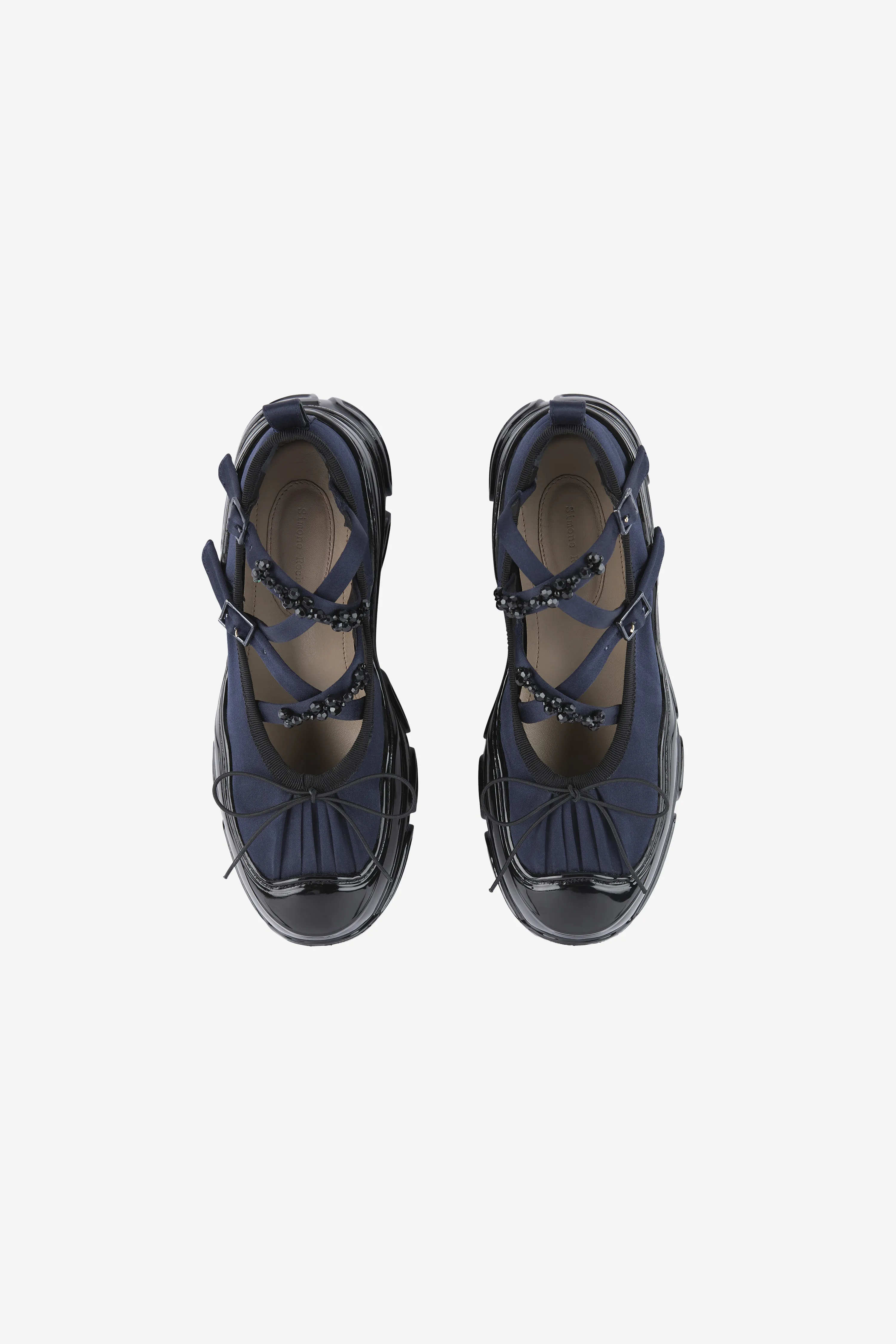 Beaded Criss-Cross Tracker Ballerina sold by Simone Rocha product image thumbnail 2