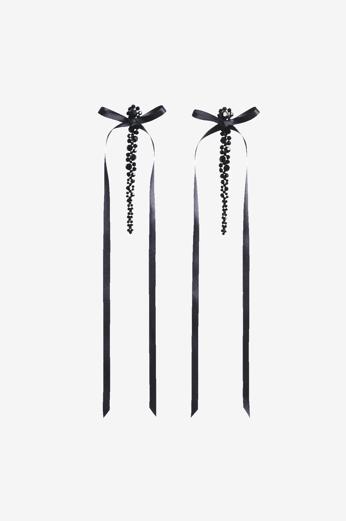 Bow Ribbon Drip Earrings sold by Simone Rocha
