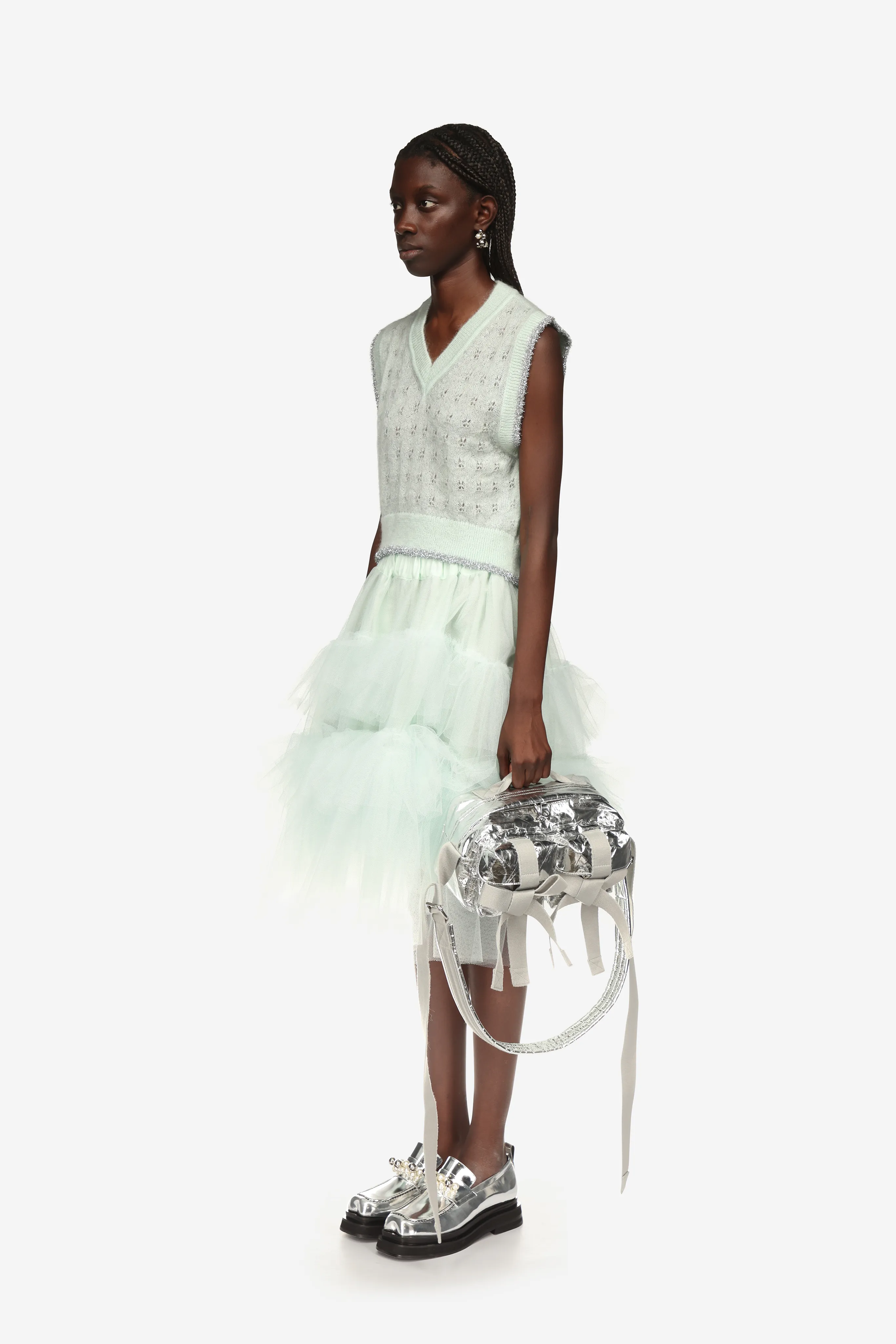 Tinsel Knit Vest sold by Simone Rocha product image thumbnail 2