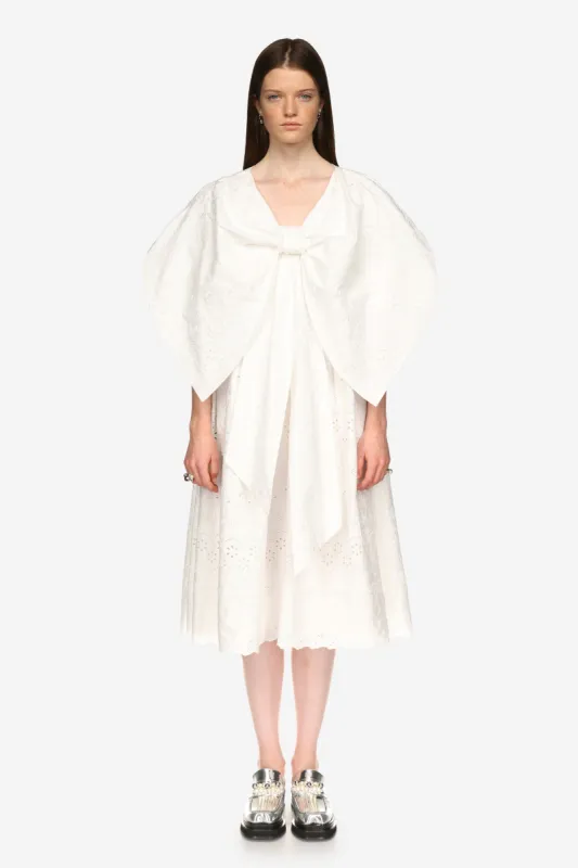 Front Bow Smock Dress sold by Simone Rocha