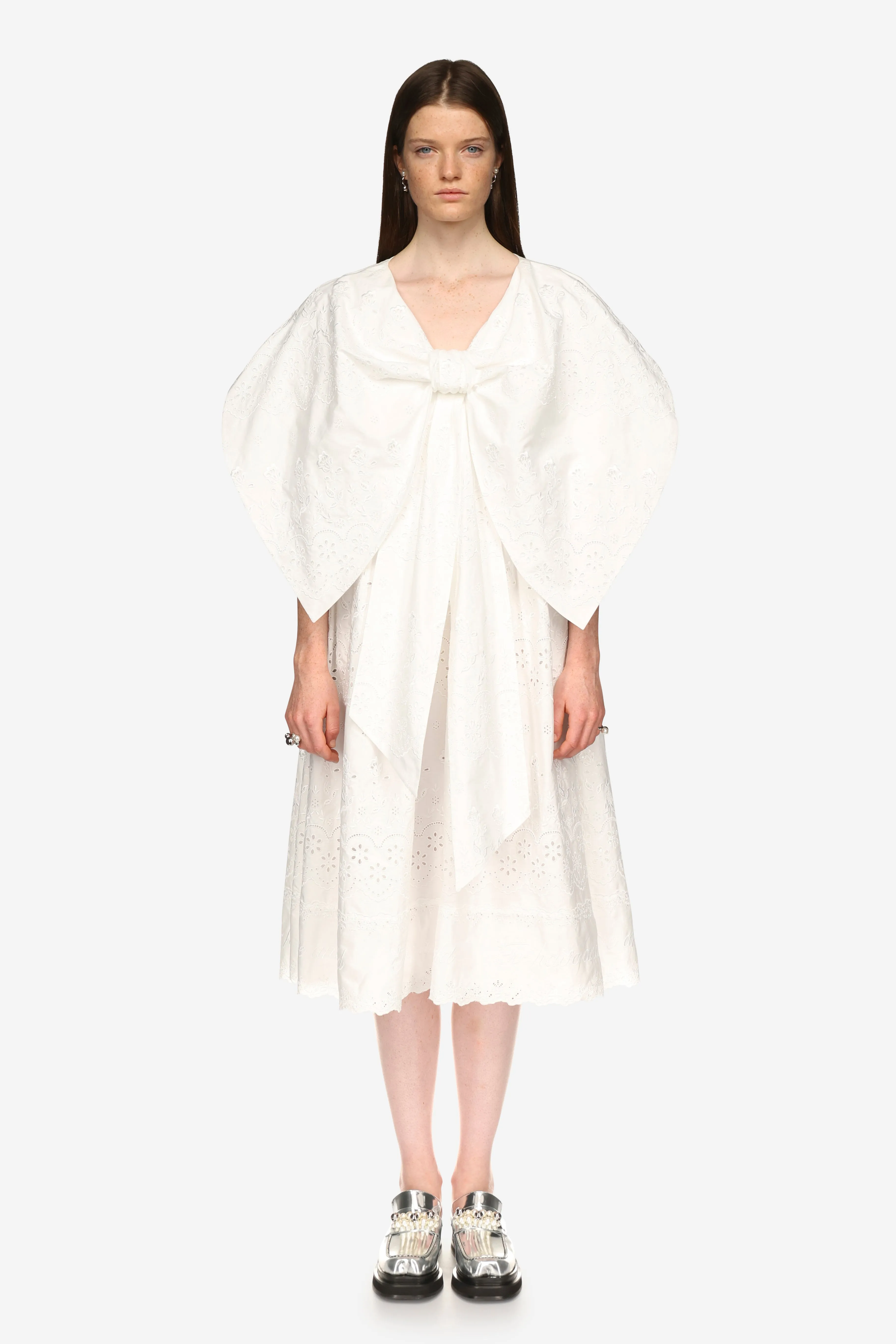 Front Bow Smock Dress sold by Simone Rocha