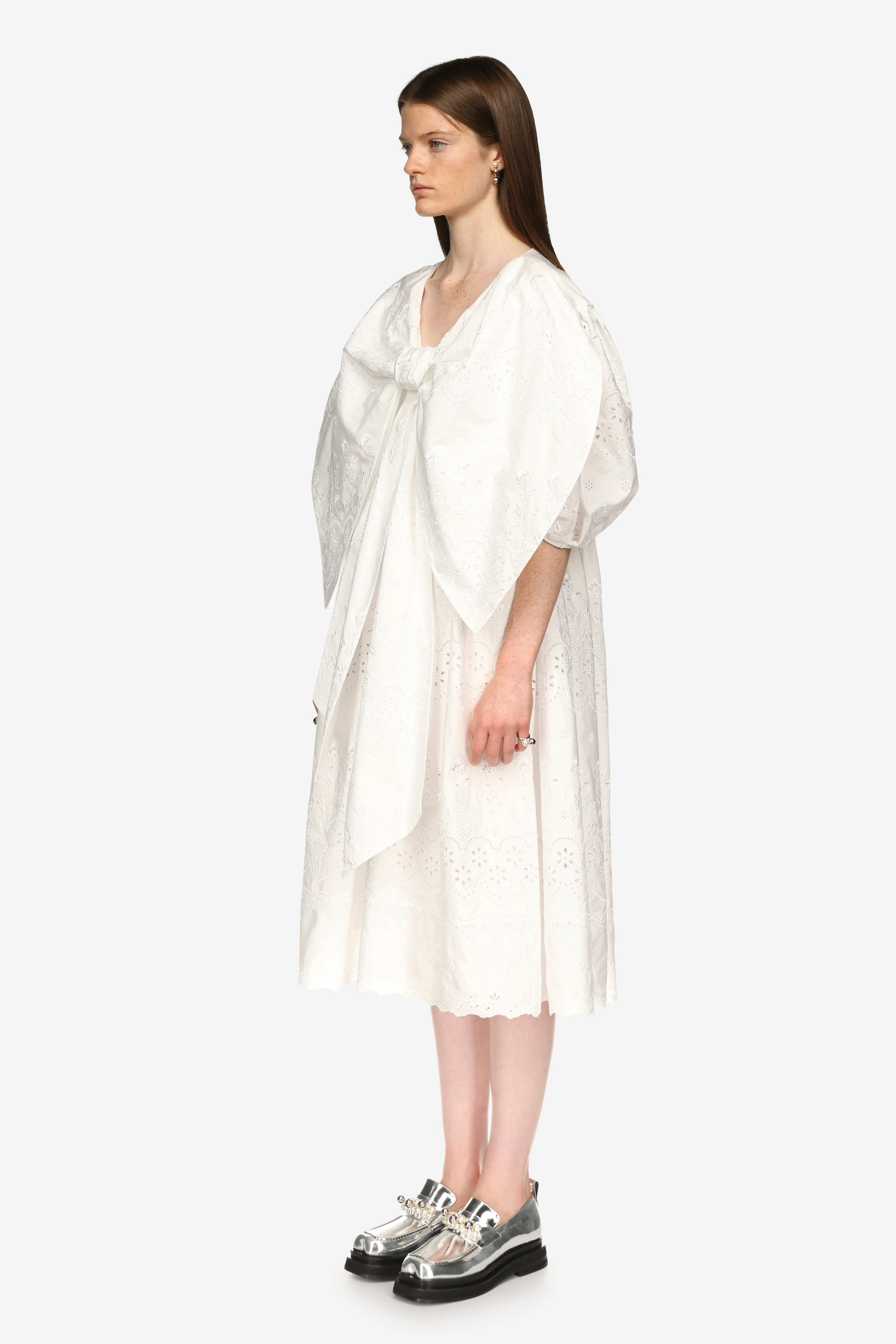Front Bow Smock Dress sold by Simone Rocha product image thumbnail 2