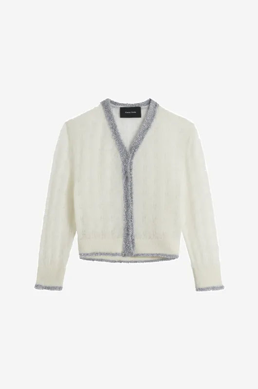 Tinsel Knit Cardigan sold by Simone Rocha