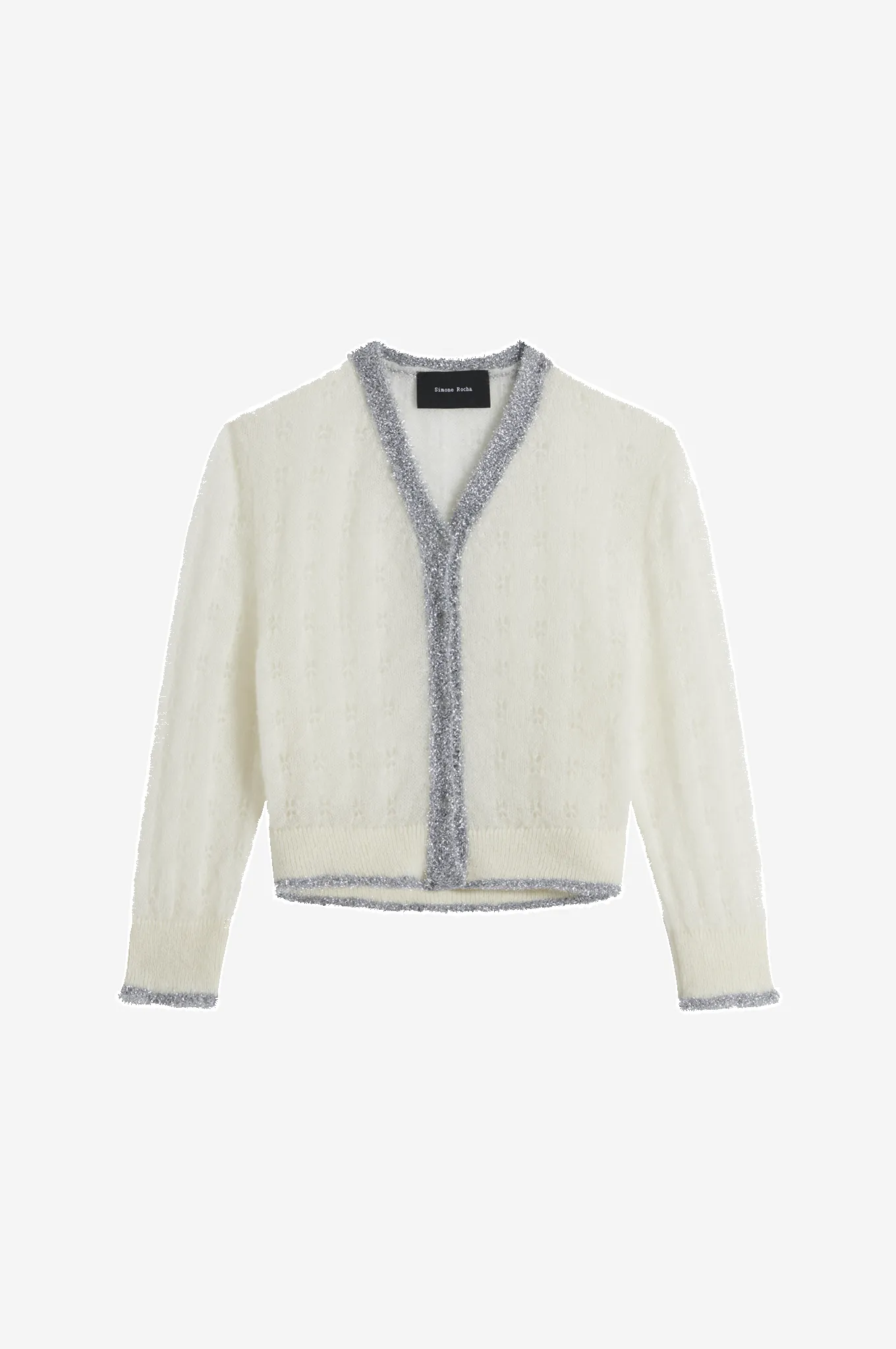 Tinsel Knit Cardigan sold by Simone Rocha