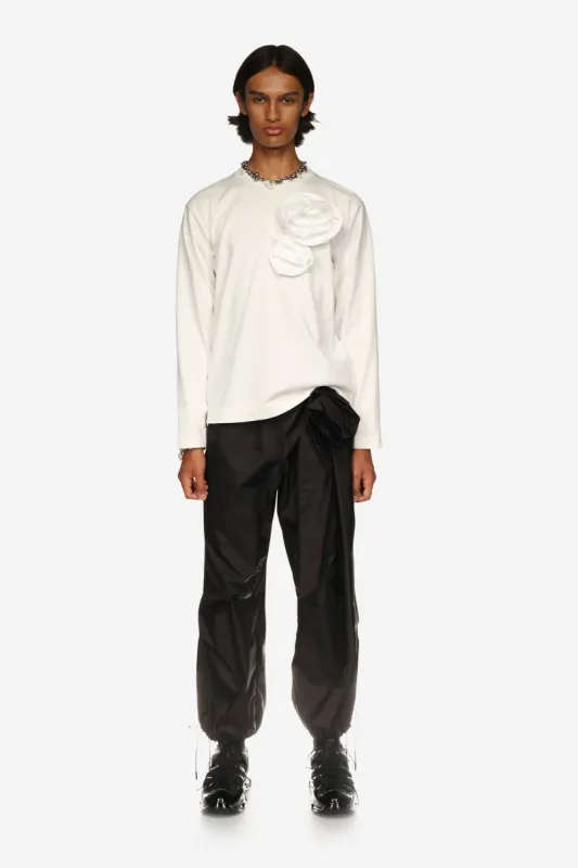 Pressed Rose Long Sleeve T-Shirt sold by Simone Rocha