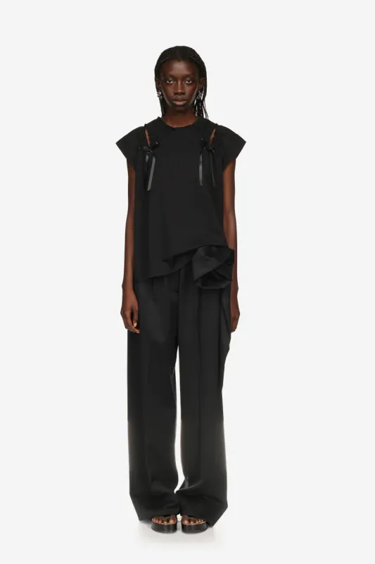 Shoulder Bite Cap Sleeve T-Shirt made by Simone Rocha