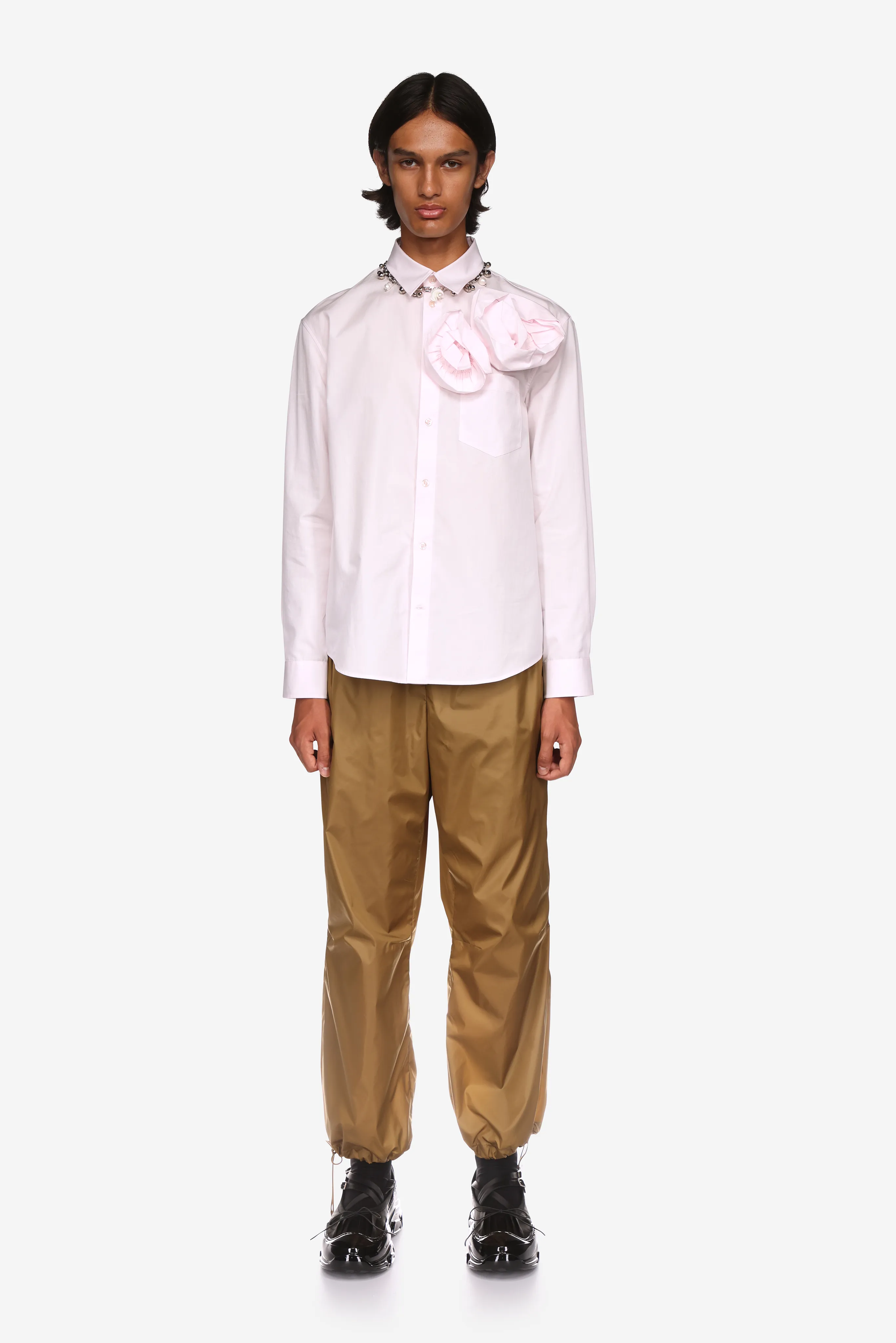 Pressed Rose Classic Shirt sold by Simone Rocha