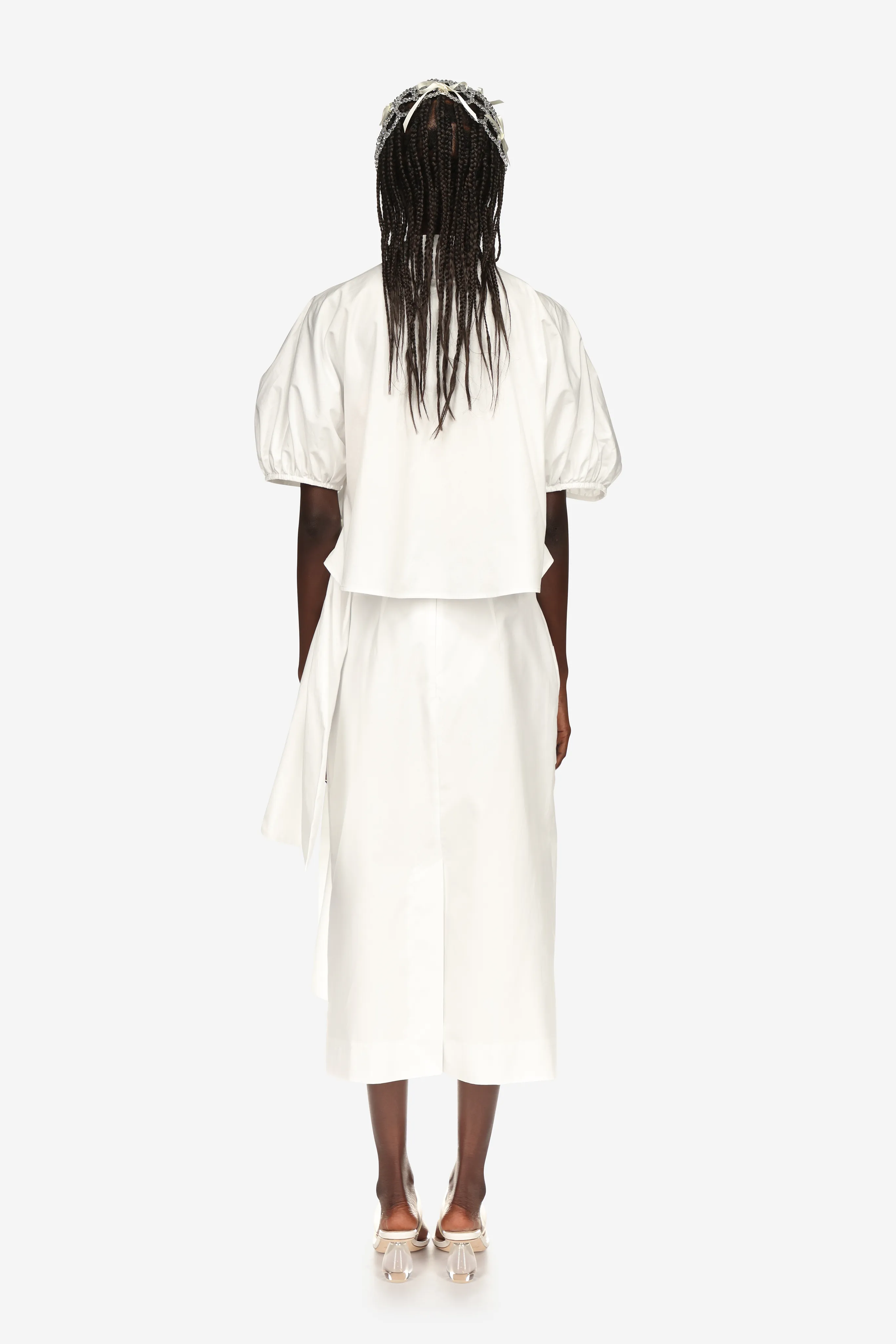 Pressed Rose Pencil Skirt sold by Simone Rocha product image thumbnail 3