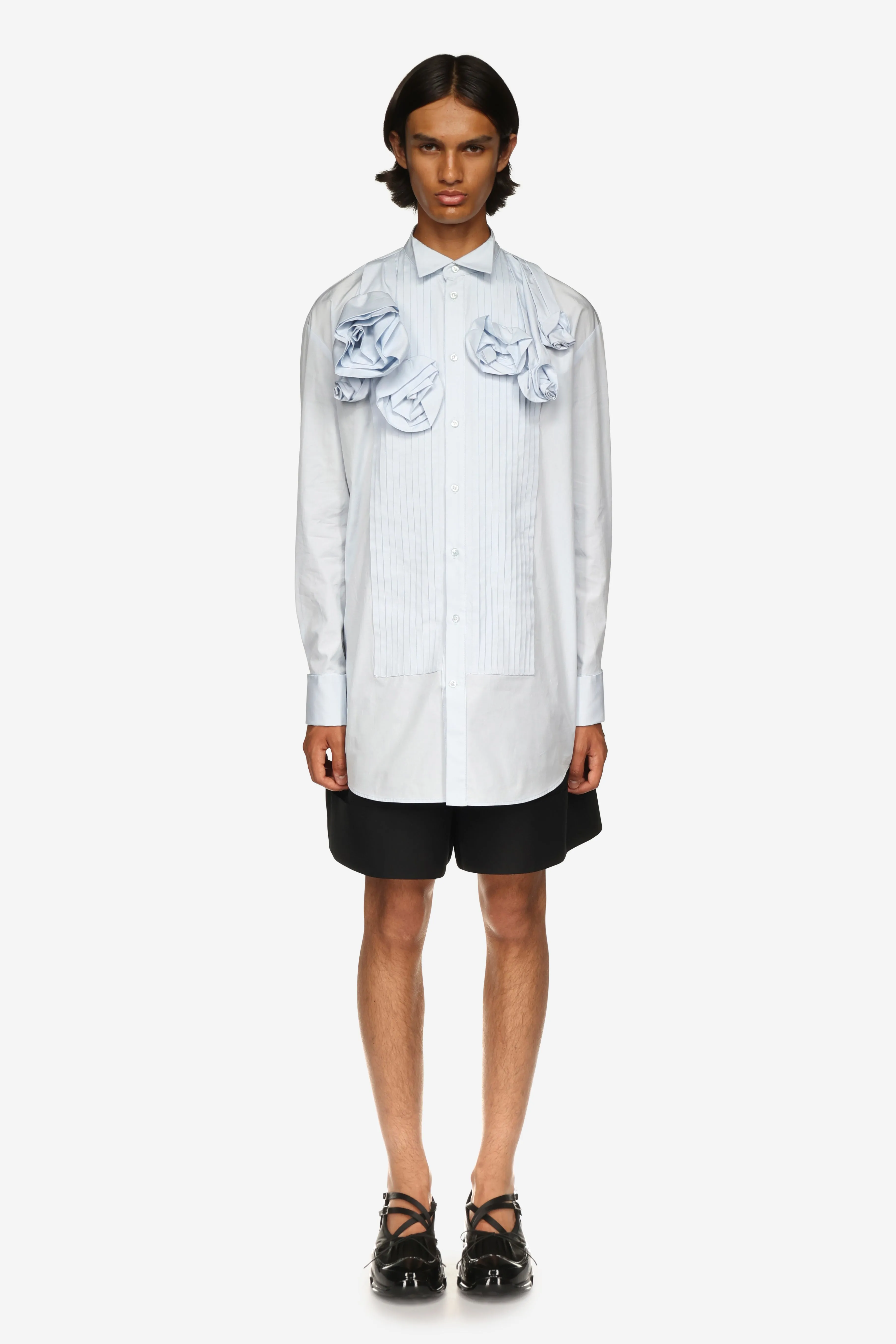 Rose Applique Dress Shirt sold by Simone Rocha