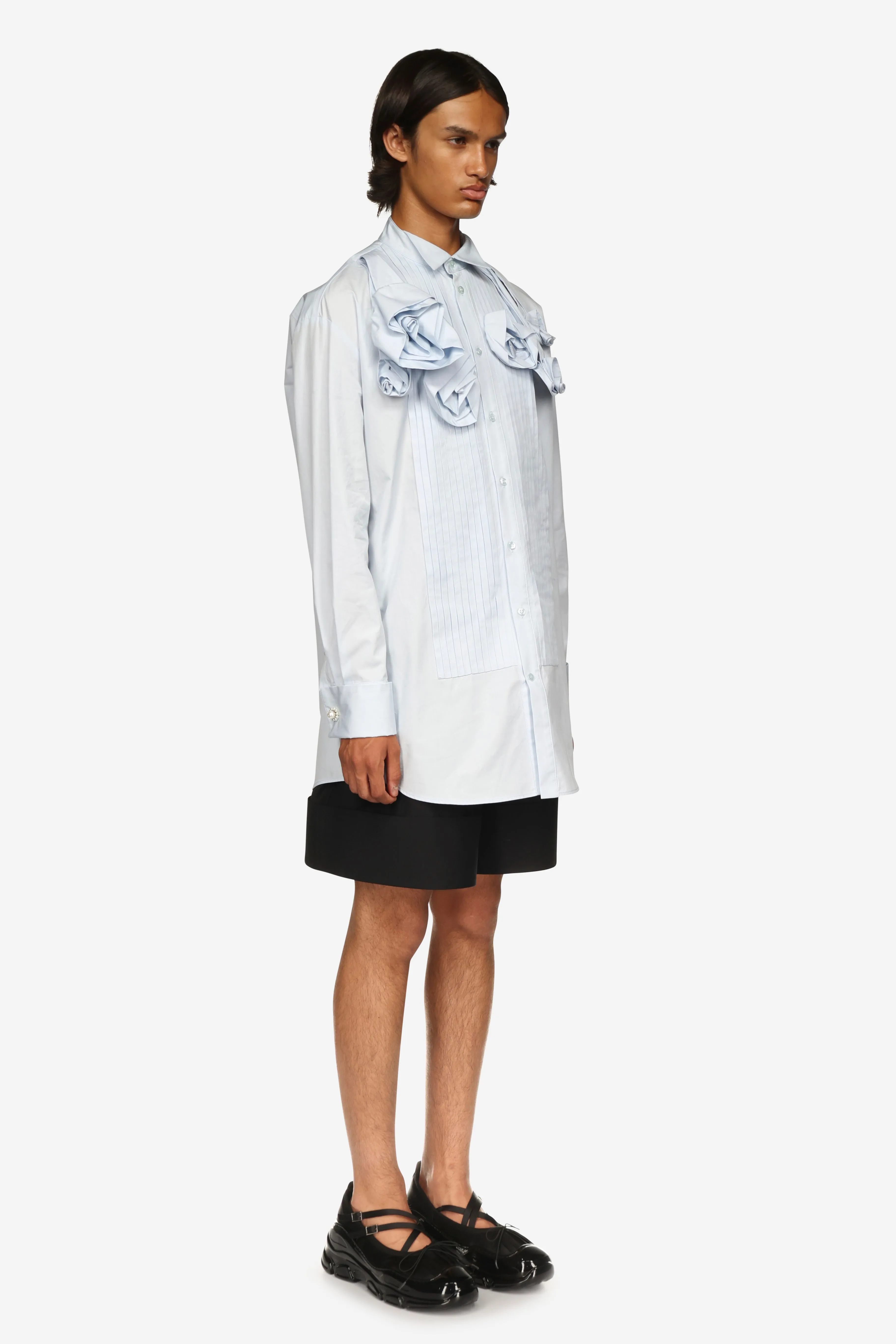 Rose Applique Dress Shirt sold by Simone Rocha product image thumbnail 2