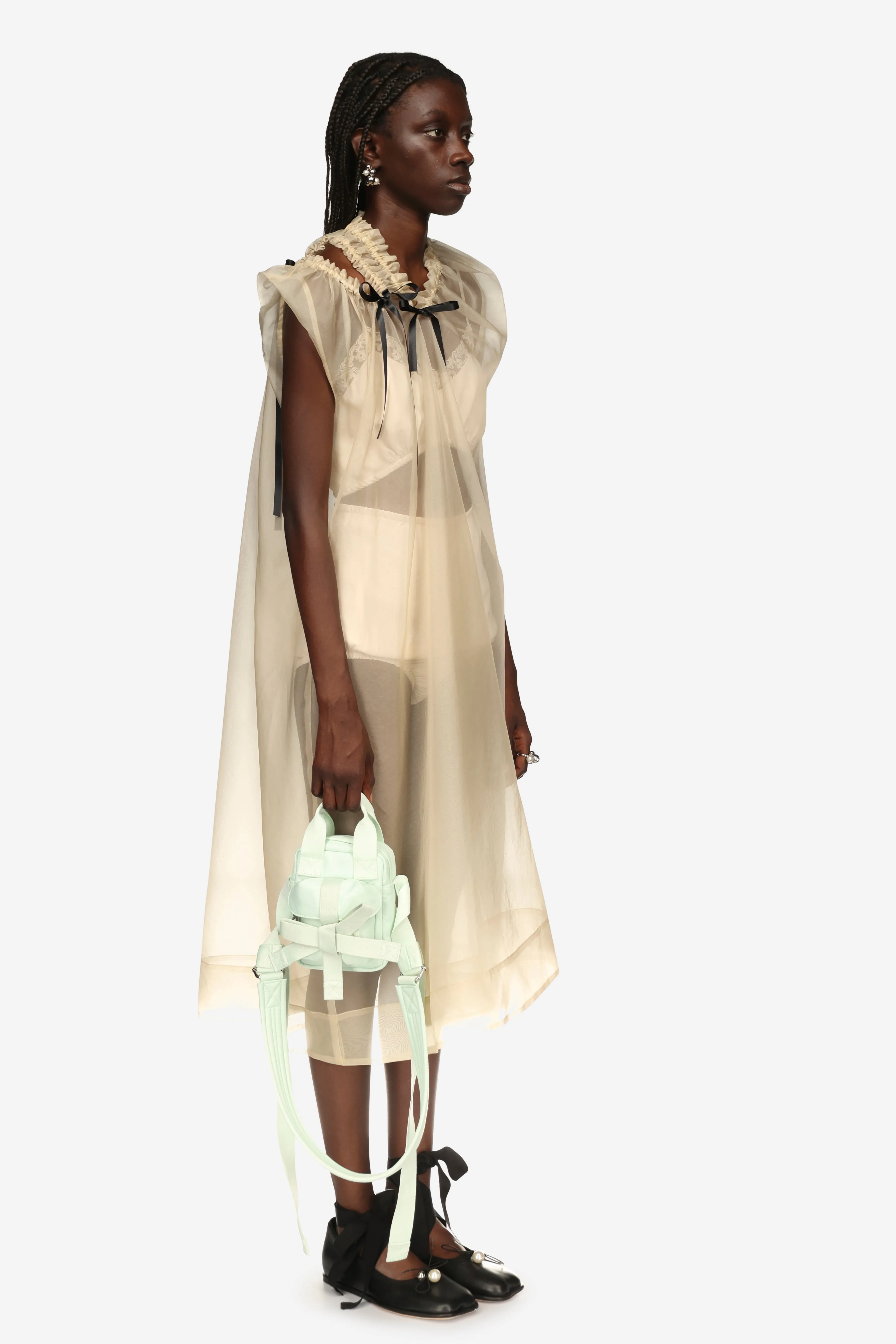 Shoulder Bite Sack Dress sold by Simone Rocha product image thumbnail 3