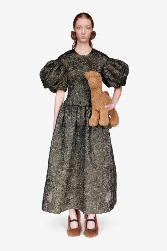 Petal Sleeve Sculpted Corset Dress made by Simone Rocha