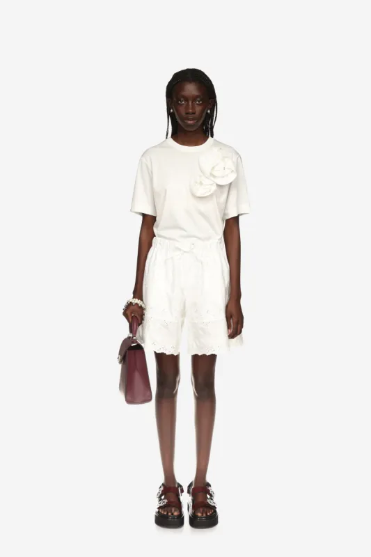 Pressed Rose T-Shirt sold by Simone Rocha