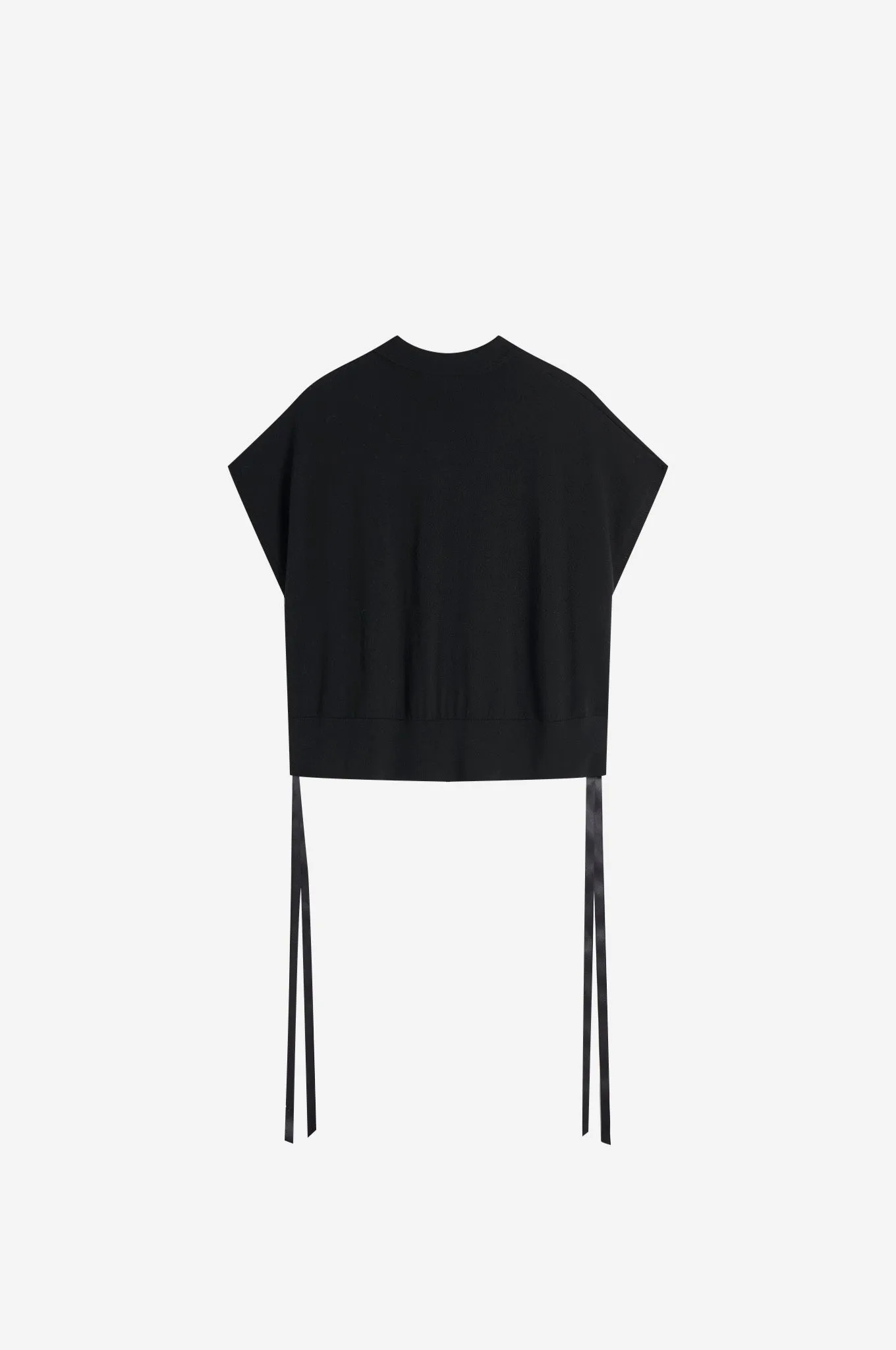 Embellished Relaxed Knit Polo Bib sold by Simone Rocha product image thumbnail 5