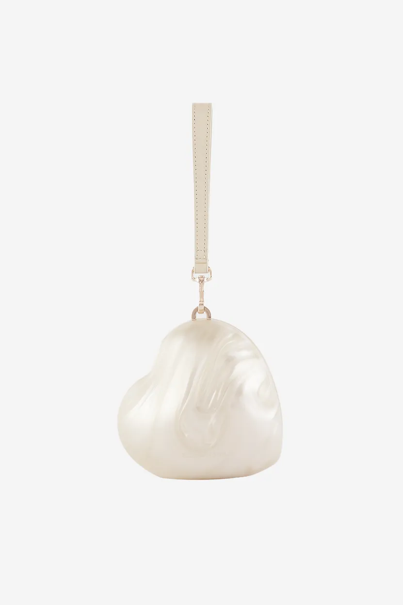 Micro Pearl Heart Bag sold by Simone Rocha product image thumbnail 3