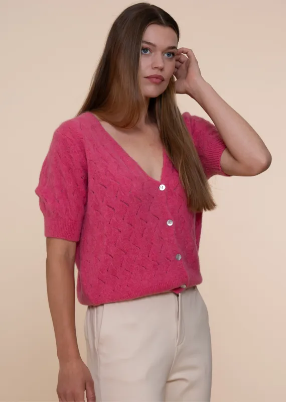 Lampa Cardigan Vivid Rose sold by Simple