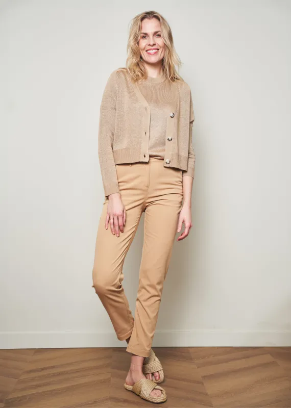 Rome Cardigan Lux Irish Cream sold by Simple