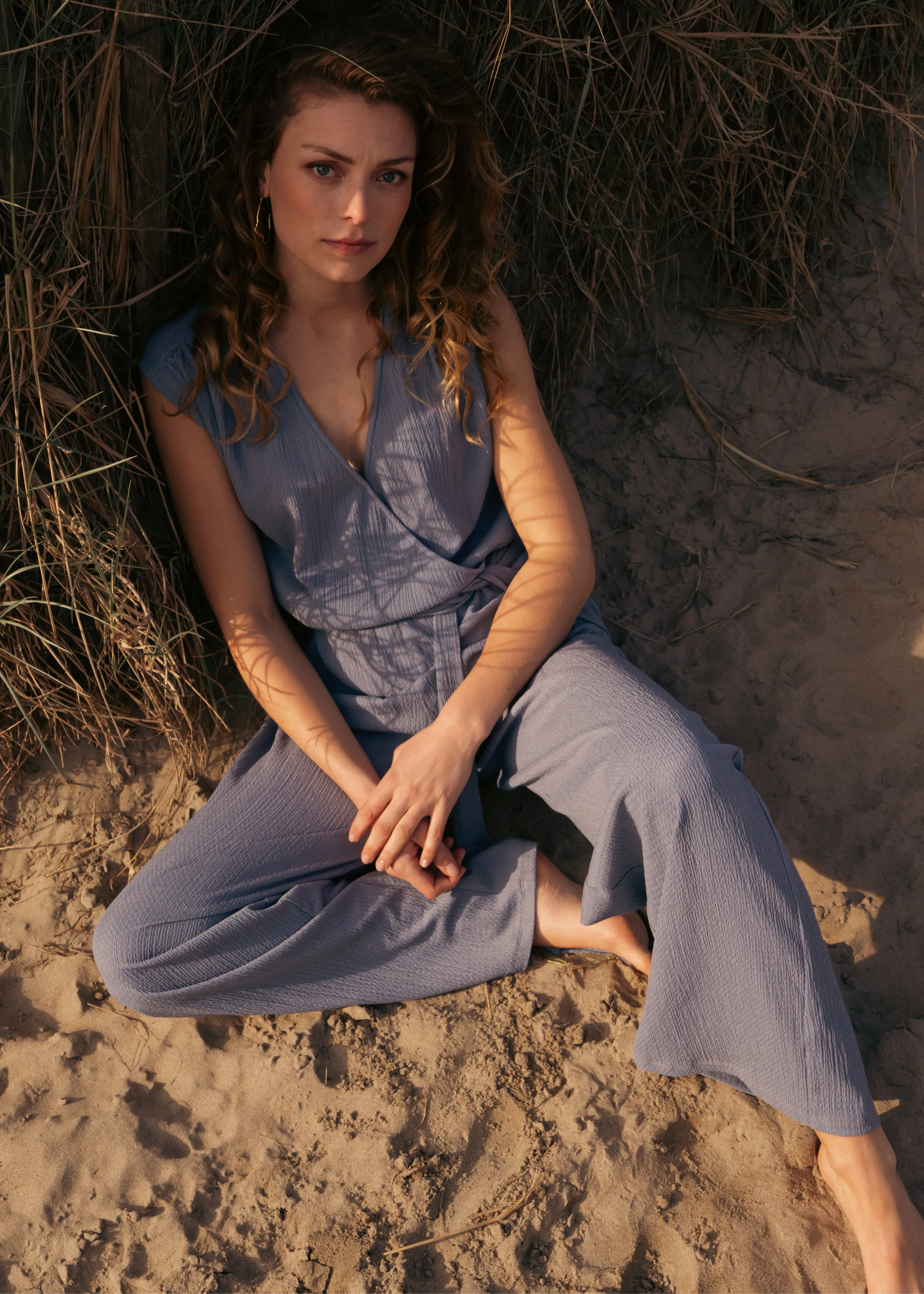 Oviedo Jumpsuit Soft Mid Blue sold by Simple product image thumbnail 2