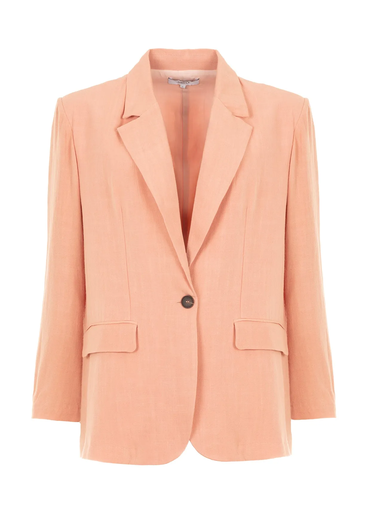 Anzio Blazer Peach Beige sold by Simple product image thumbnail 3