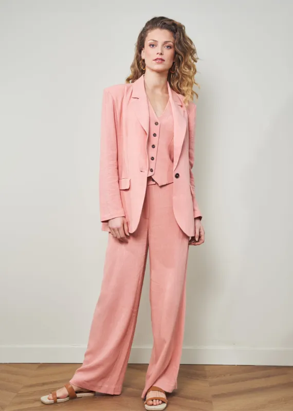 Anzio Blazer Peach Beige sold by Simple