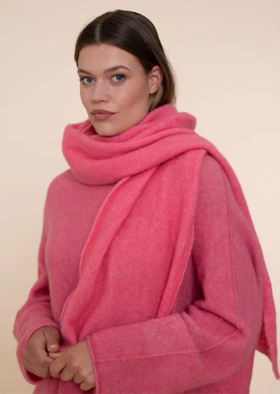 Stinna Scarf Vivid Rose sold by Simple