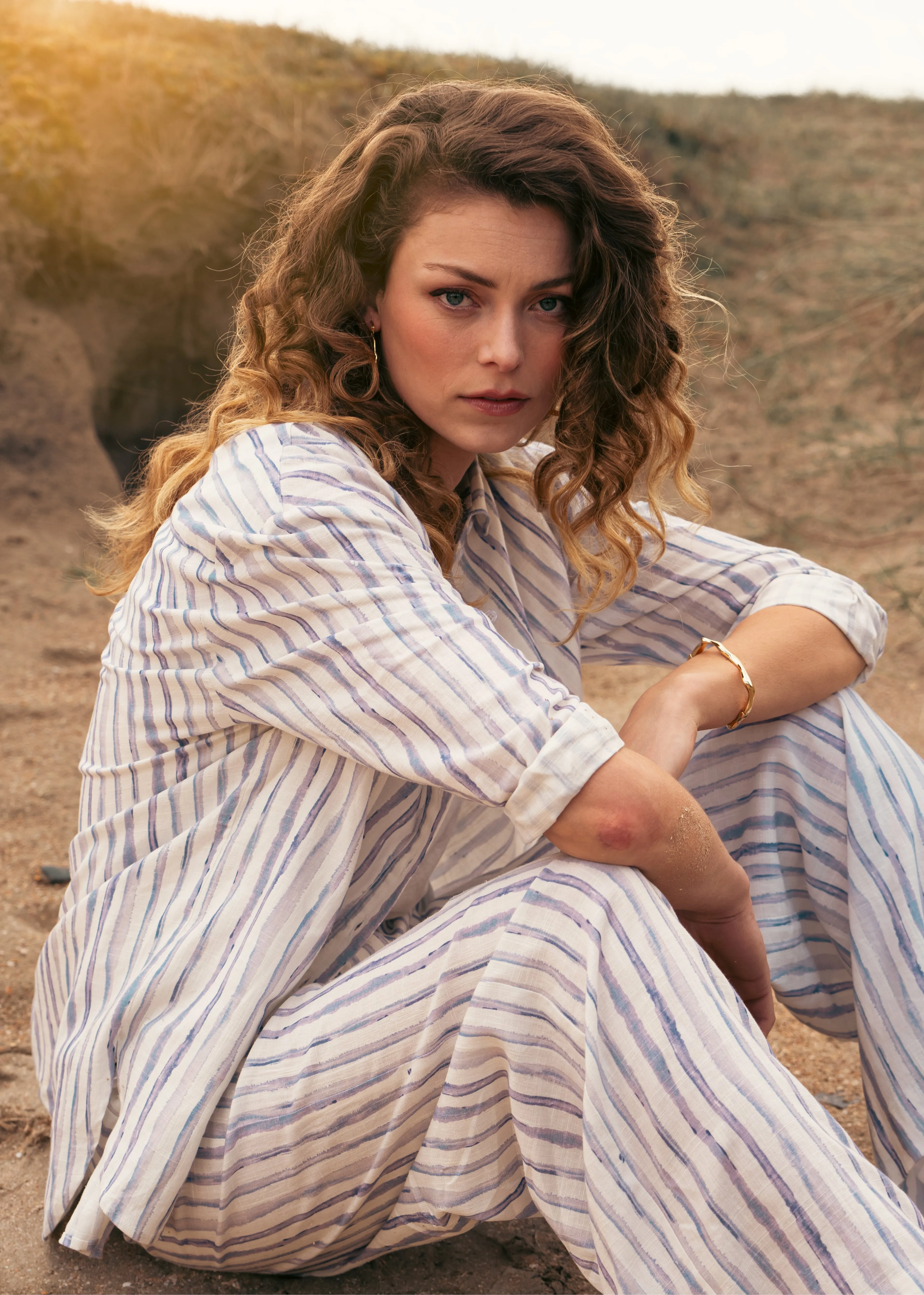 Adra Pants Blue Calcite sold by Simple product image thumbnail 3