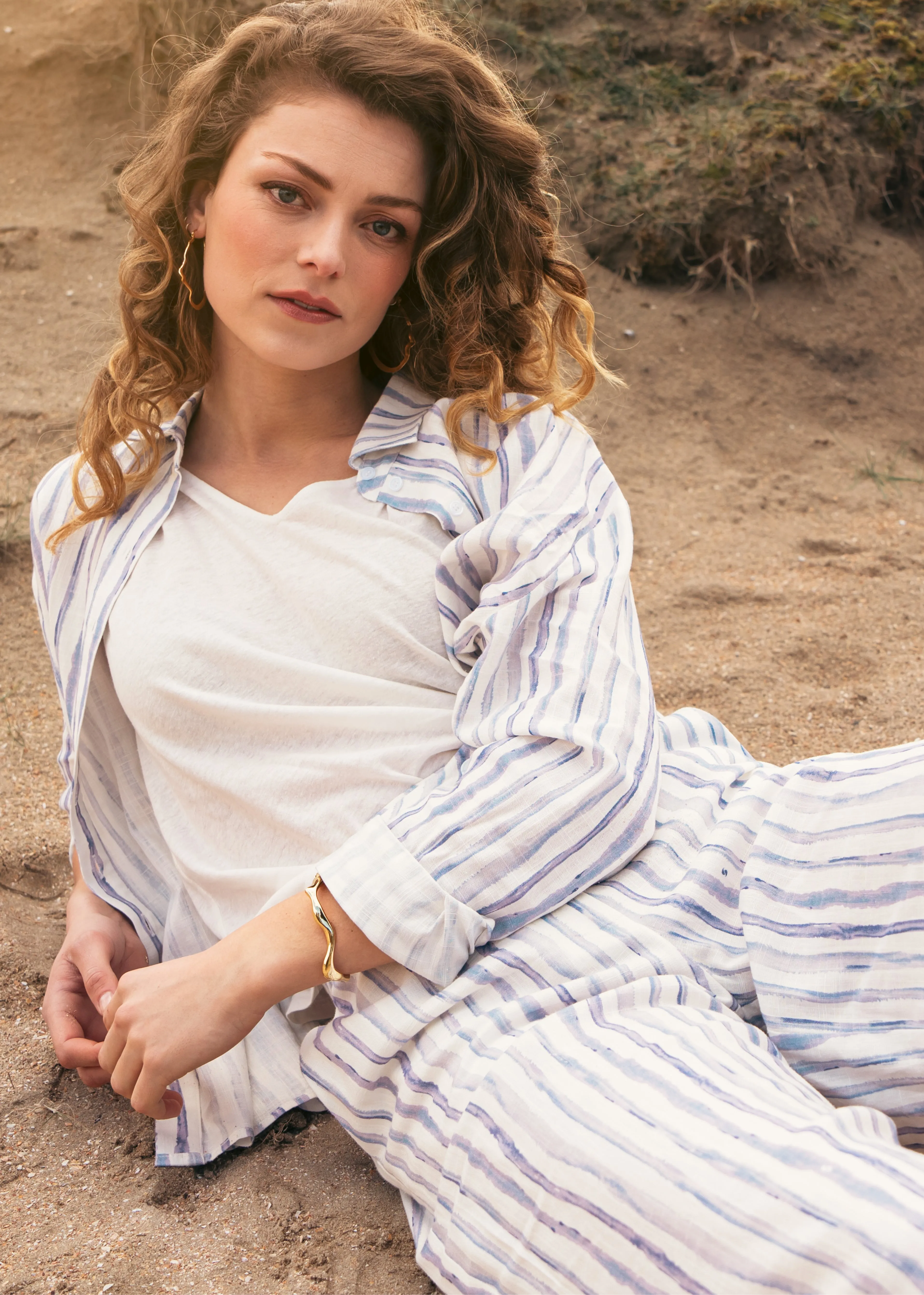 Adra Pants Blue Calcite sold by Simple product image thumbnail 2