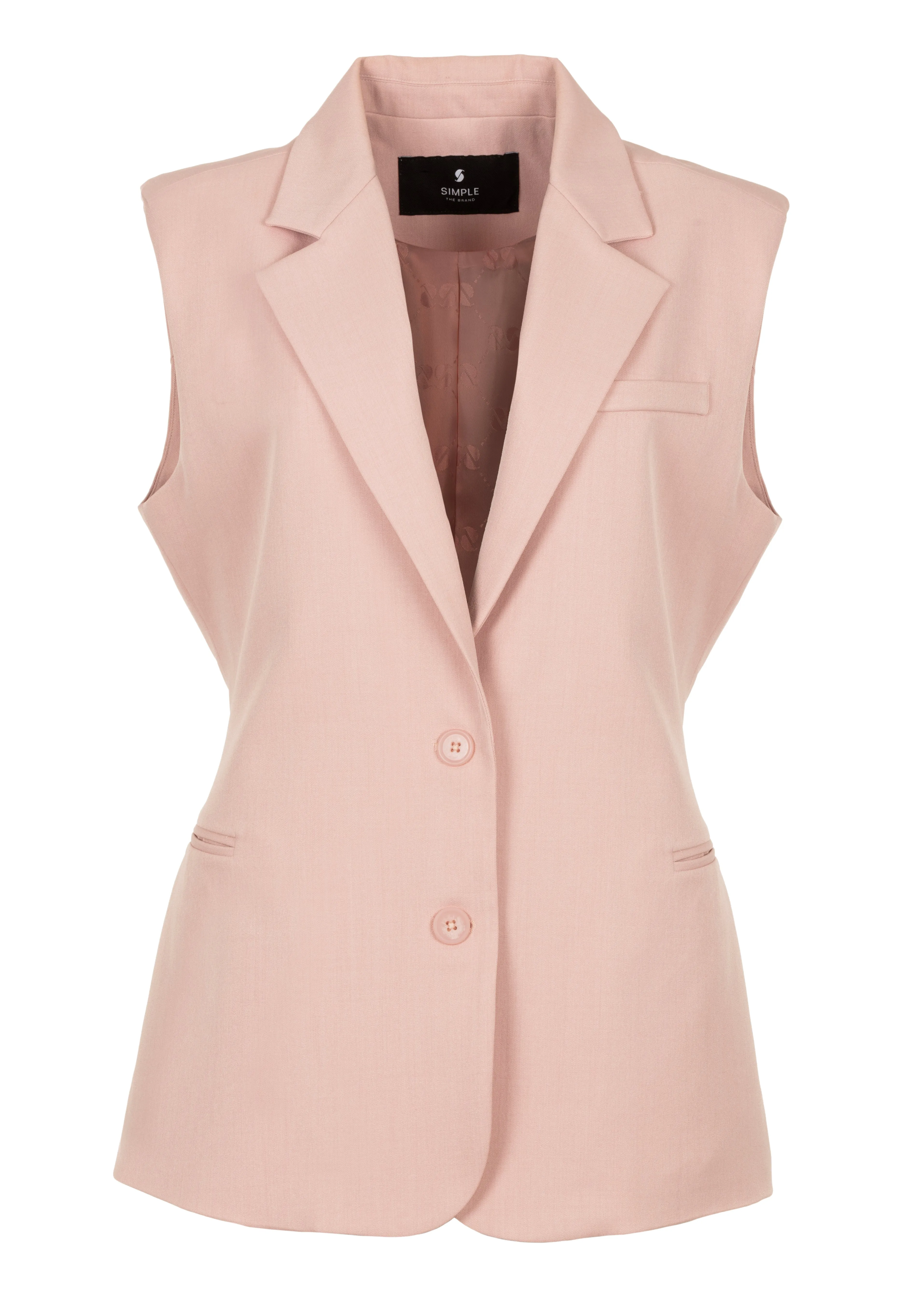 Kaisa Gilet Misty Rose sold by Simple product image thumbnail 3