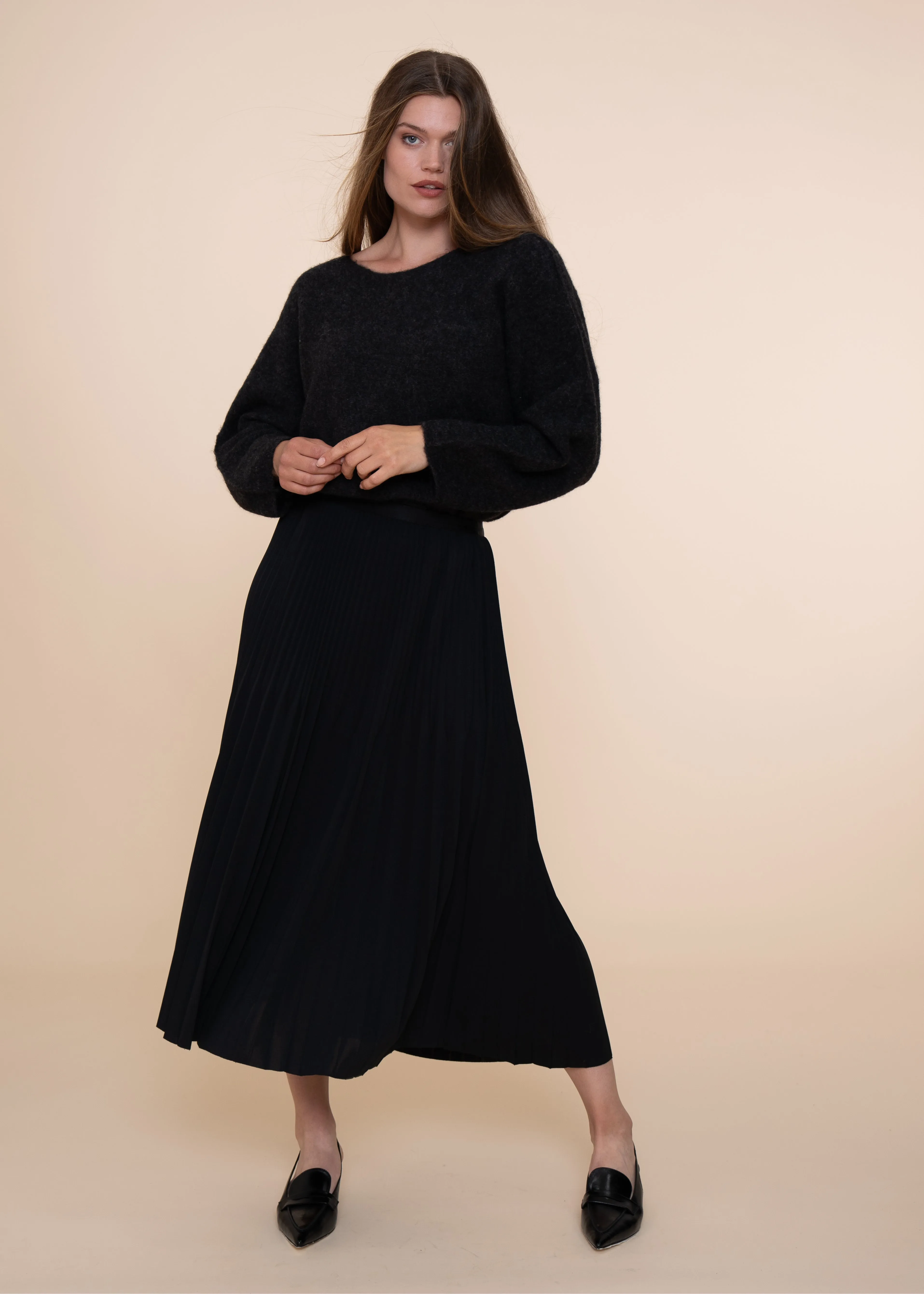 Hazy Skirt Black Beauty sold by Simple