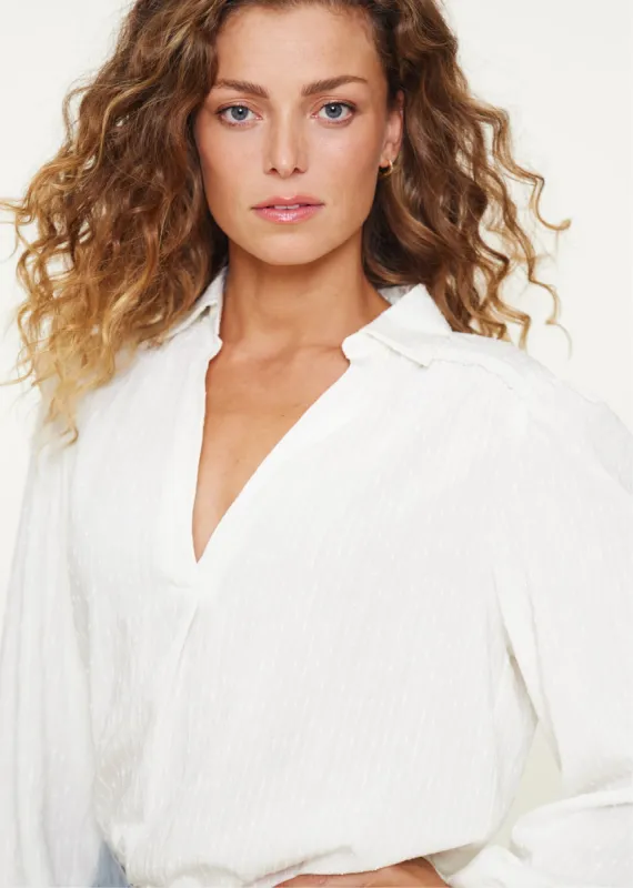 Nubi Blouse Creme sold by Simple