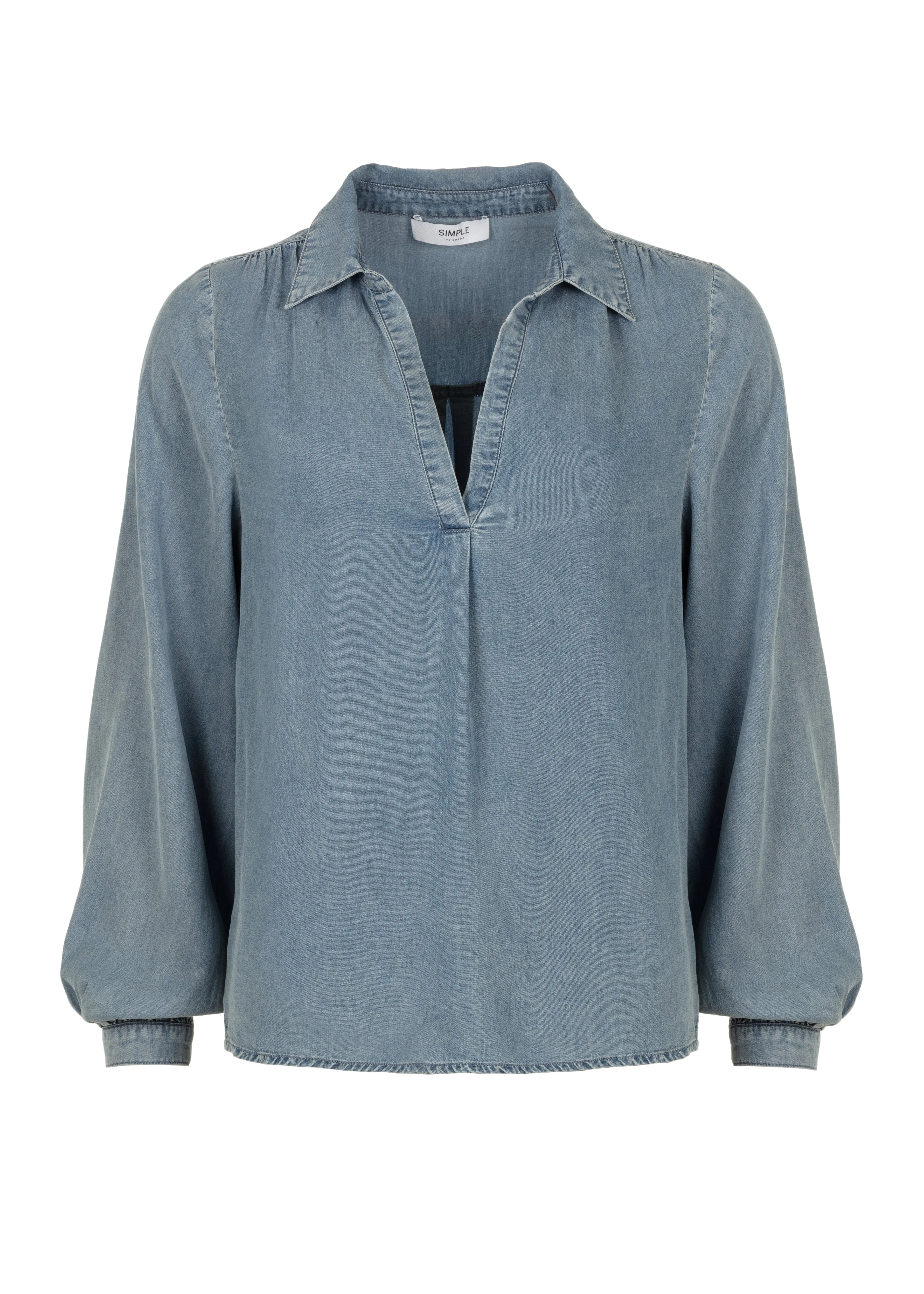 Dubi Blouse Sun Faded Blue sold by Simple product image thumbnail 3