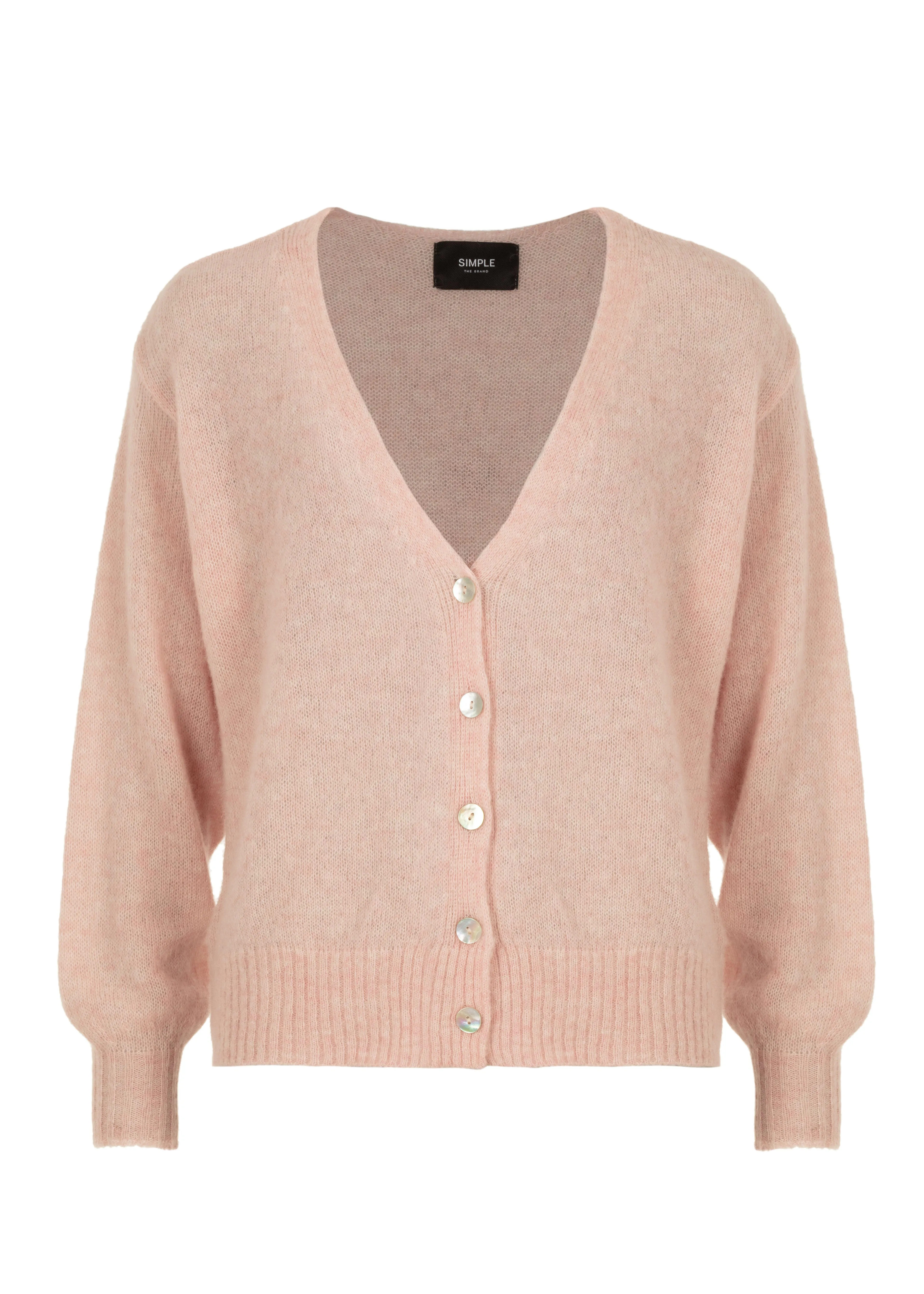 Dexi Cardigan Rose sold by Simple product image thumbnail 4