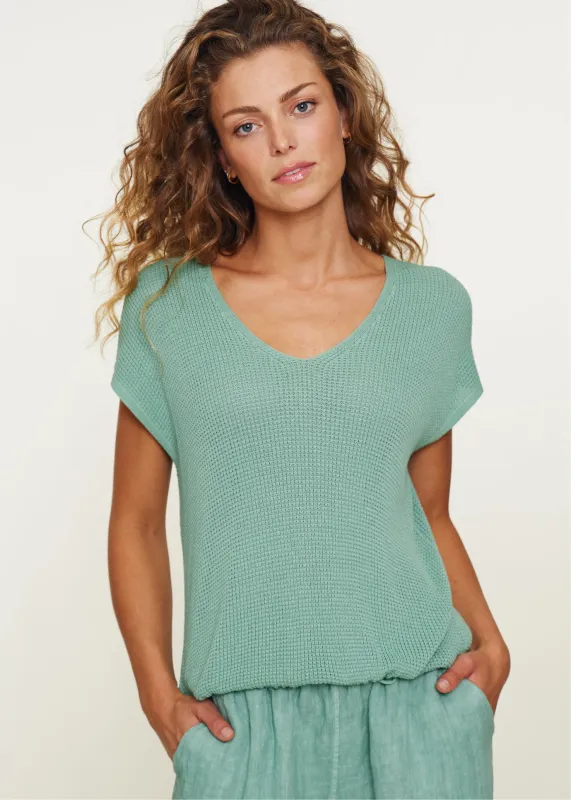 Rumer Top Salvia sold by Simple