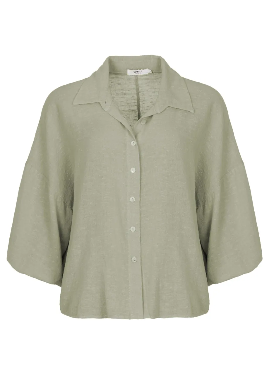 Rocca Blouse Khaki James sold by Simple product image thumbnail 2