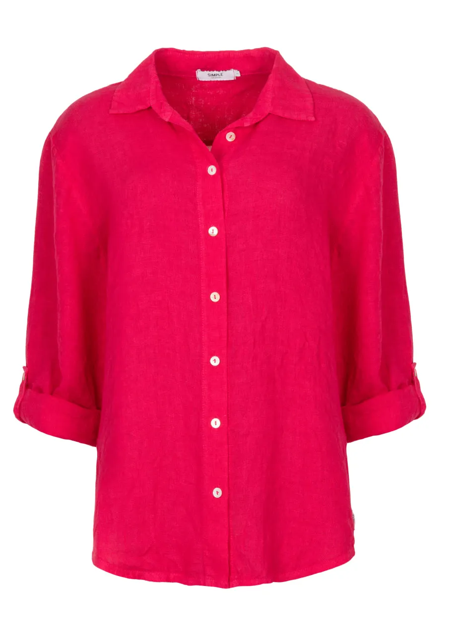 Tina Blouse Fuchsia sold by Simple product image thumbnail 5