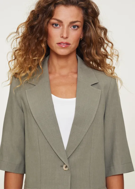 Varese Blazer Khaki James sold by Simple