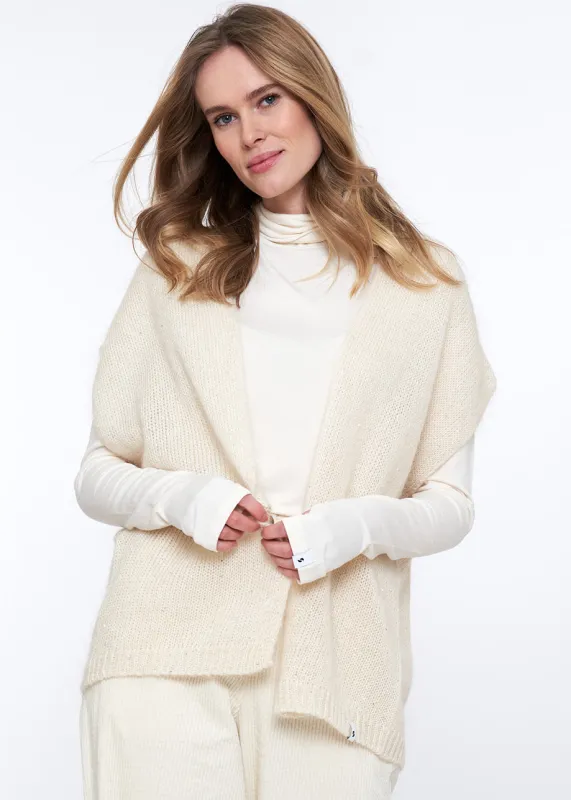 Salina Lange mouw top Cream sold by Simple