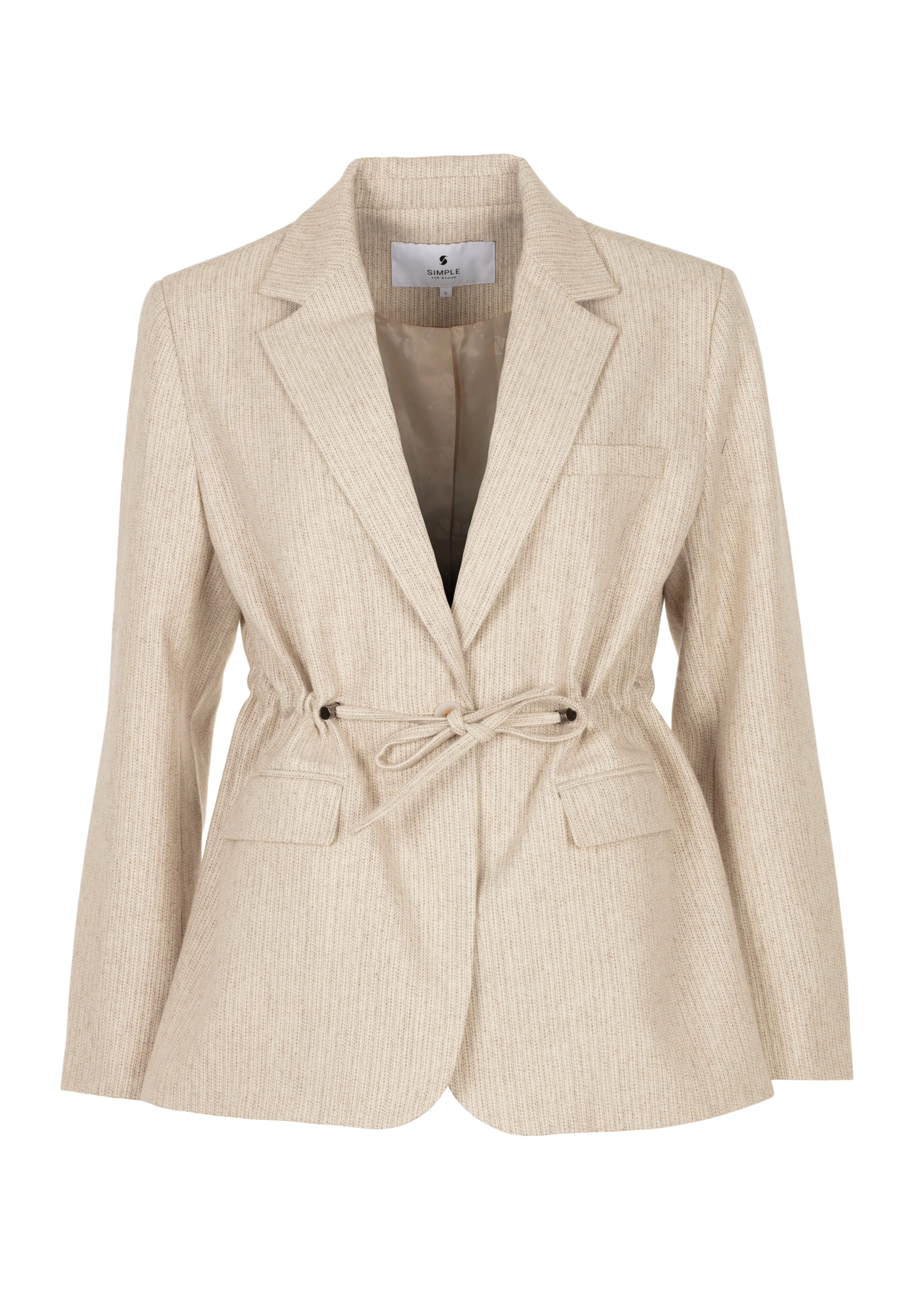 Eliana Blazer Biscuit Mel sold by Simple product image thumbnail 4