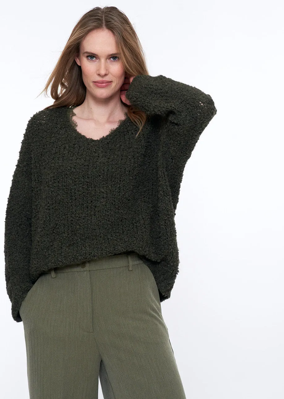 Aria Sweater Oliva sold by Simple