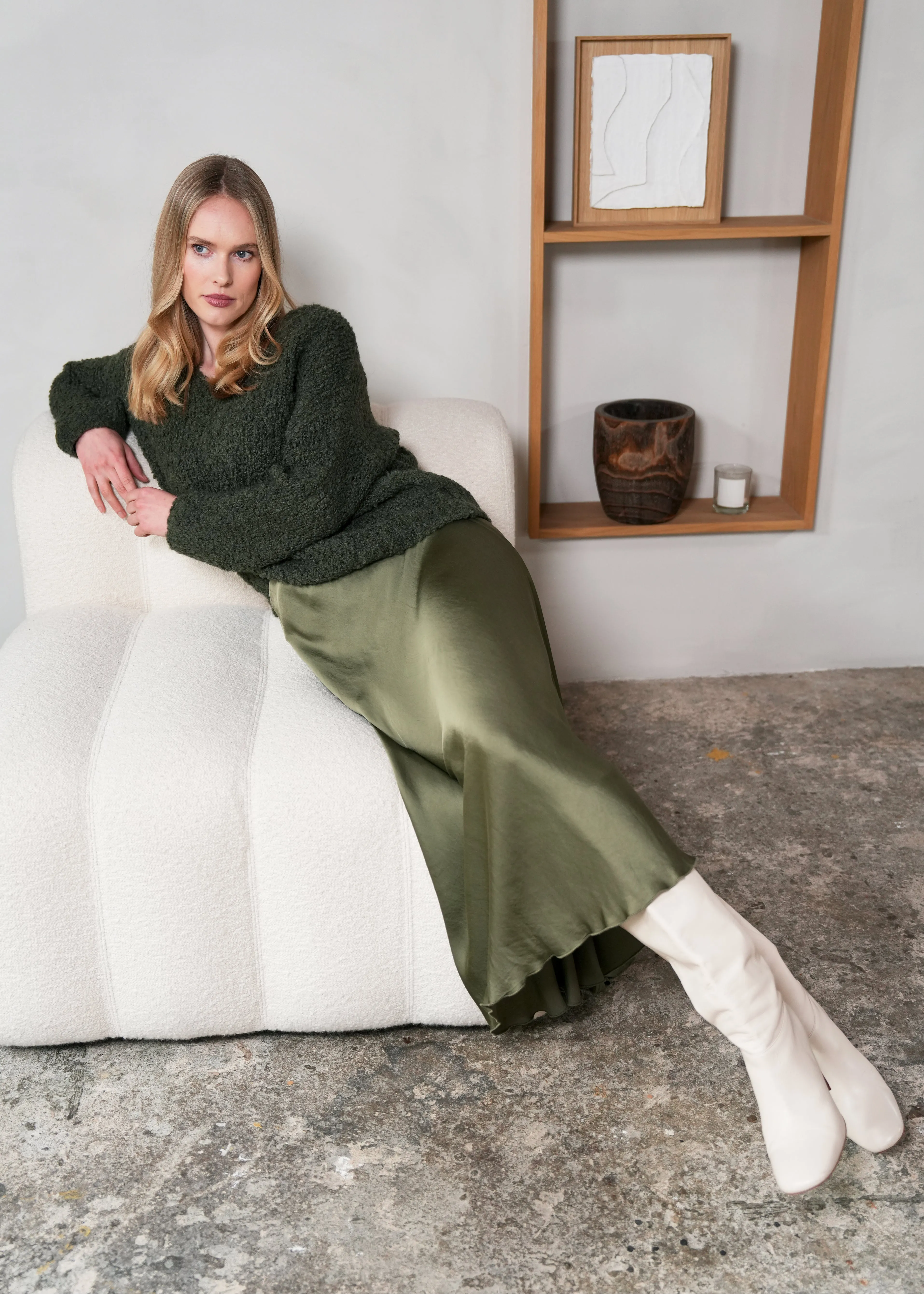 Aria Sweater Oliva sold by Simple product image thumbnail 2