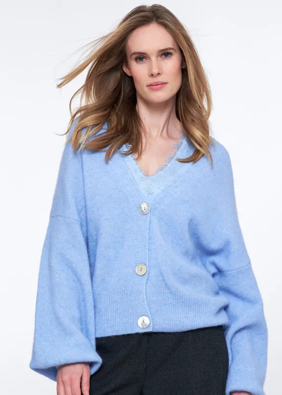 Dix Vest Blauw sold by Simple